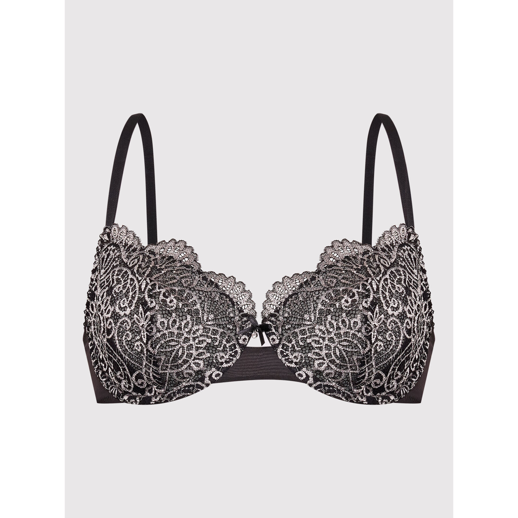 Wonderbra Сутиен с банели WB000AQ8 Черен - Pepit.bg