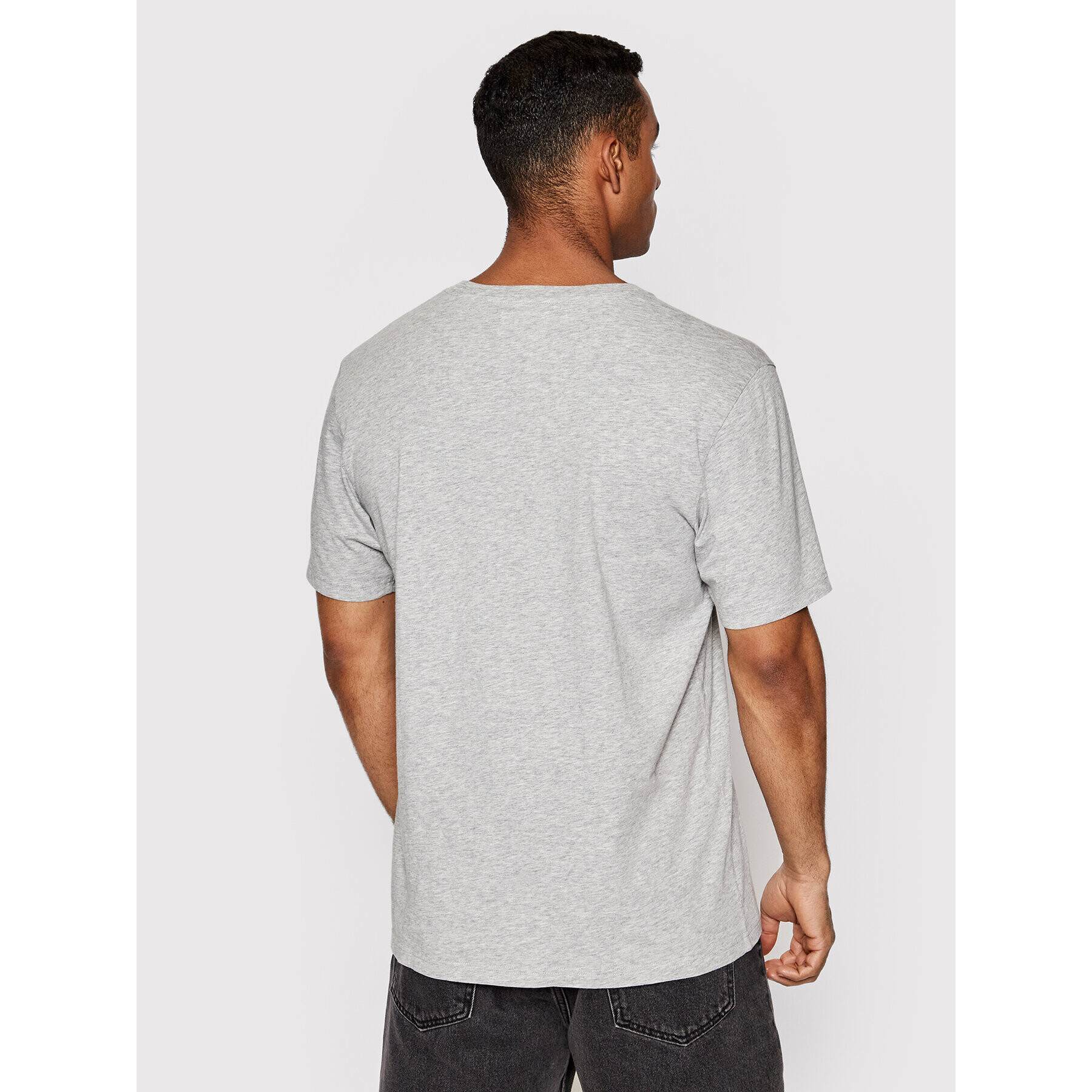 Wood Wood Тишърт Ace 10005700-2222 Сив Regular Fit - Pepit.bg