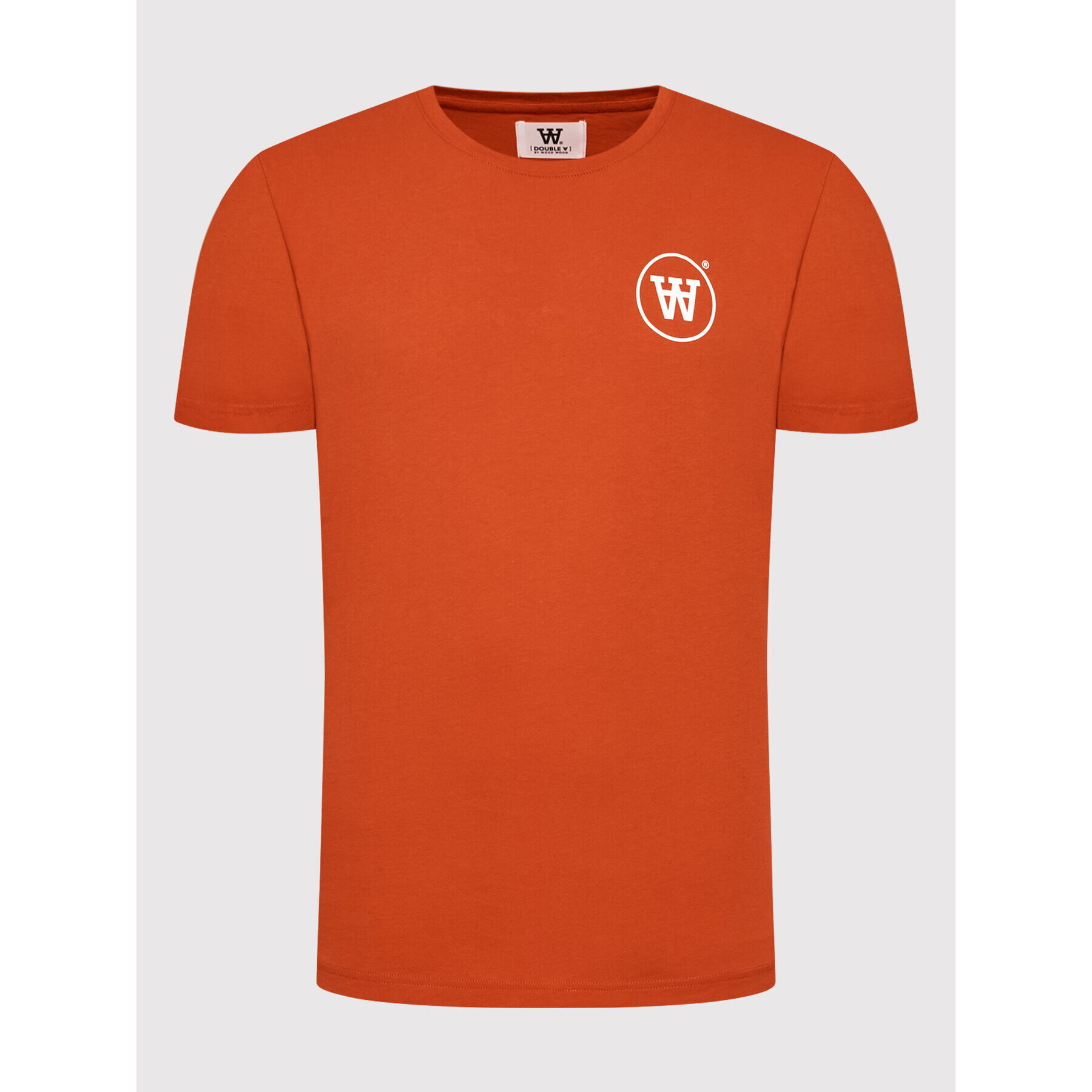 Wood Wood Тишърт Ace Circle 10295701-2222 Червен Regular Fit - Pepit.bg