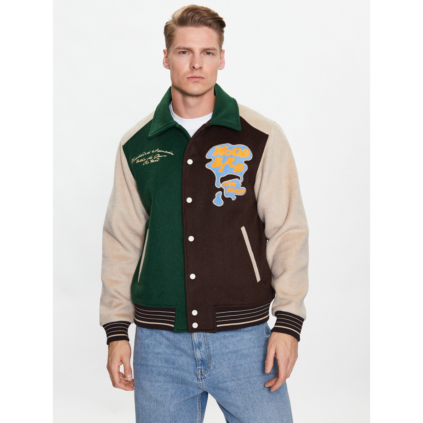 Woodbird Парка Kip Nomad 2316-909 Син Regular Fit - Pepit.bg