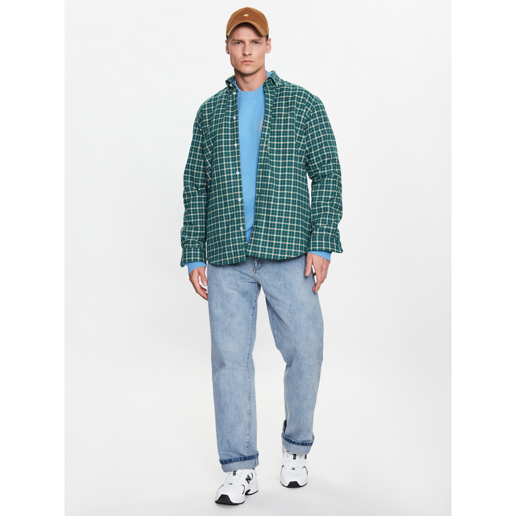 Woodbird Суитшърт Cope Sunshine 2316-602 Син Regular Fit - Pepit.bg