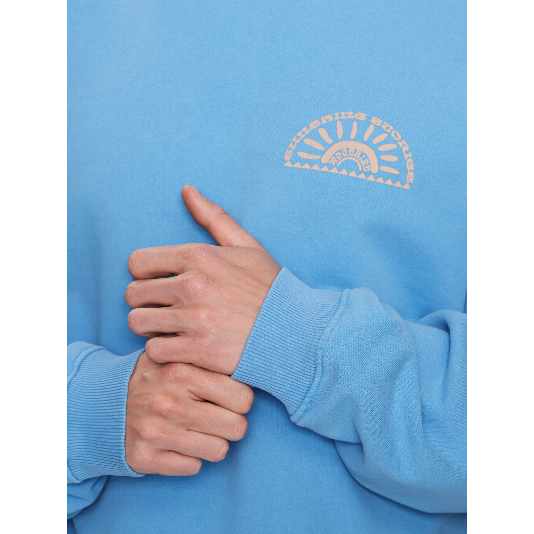 Woodbird Суитшърт Cope Sunshine 2316-602 Син Regular Fit - Pepit.bg