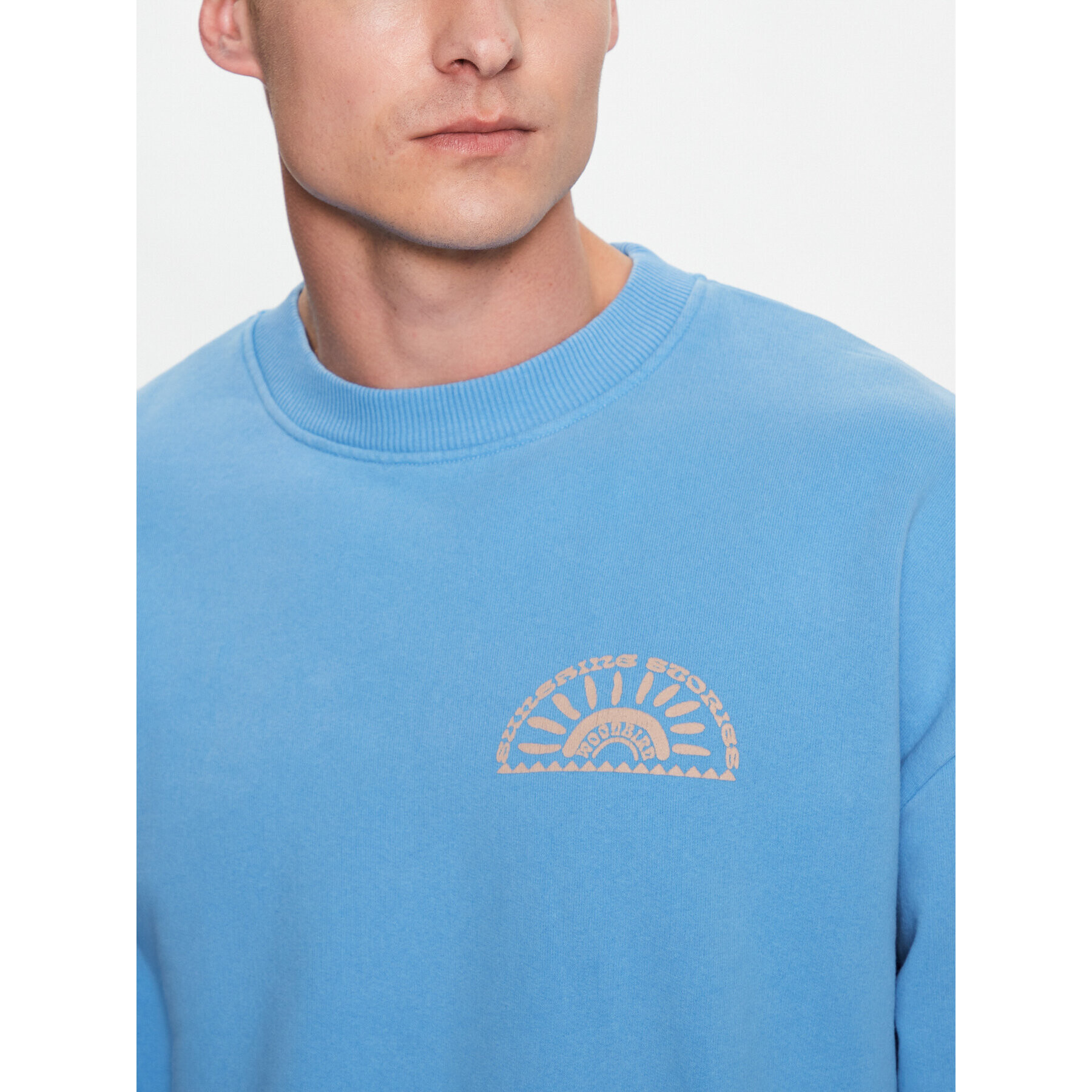 Woodbird Суитшърт Cope Sunshine 2316-602 Син Regular Fit - Pepit.bg