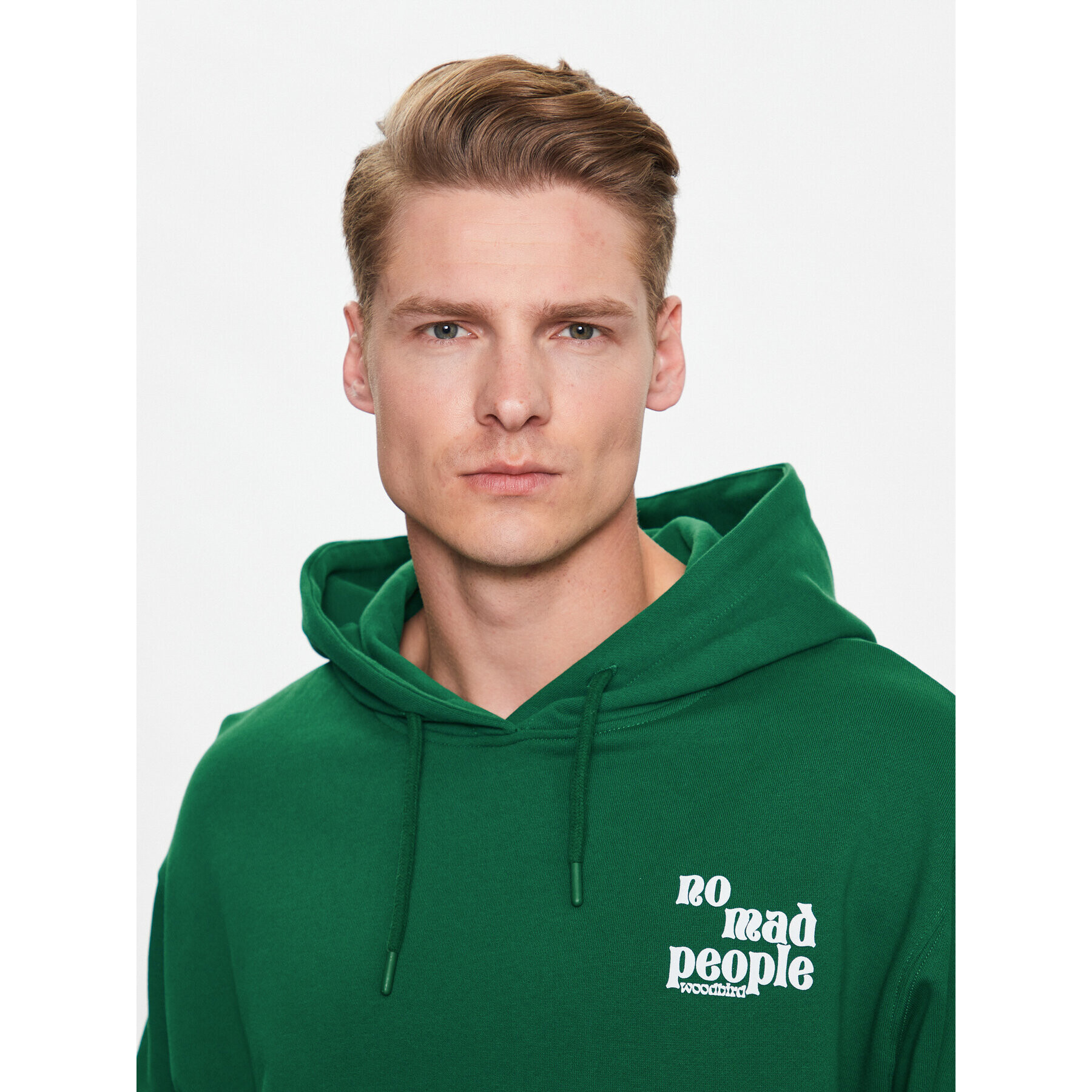 Woodbird Суитшърт Pacs Nomad 2316-607 Зелен Regular Fit - Pepit.bg