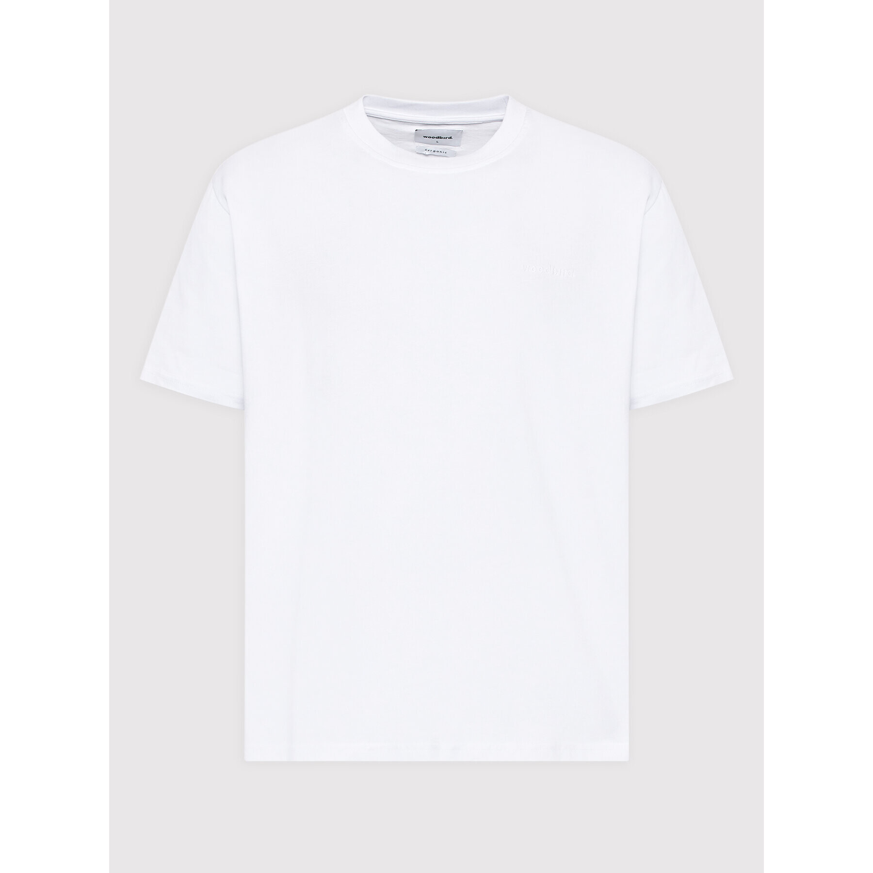 Woodbird Тишърт Baine Base 2216-430 Бял Regular Fit - Pepit.bg