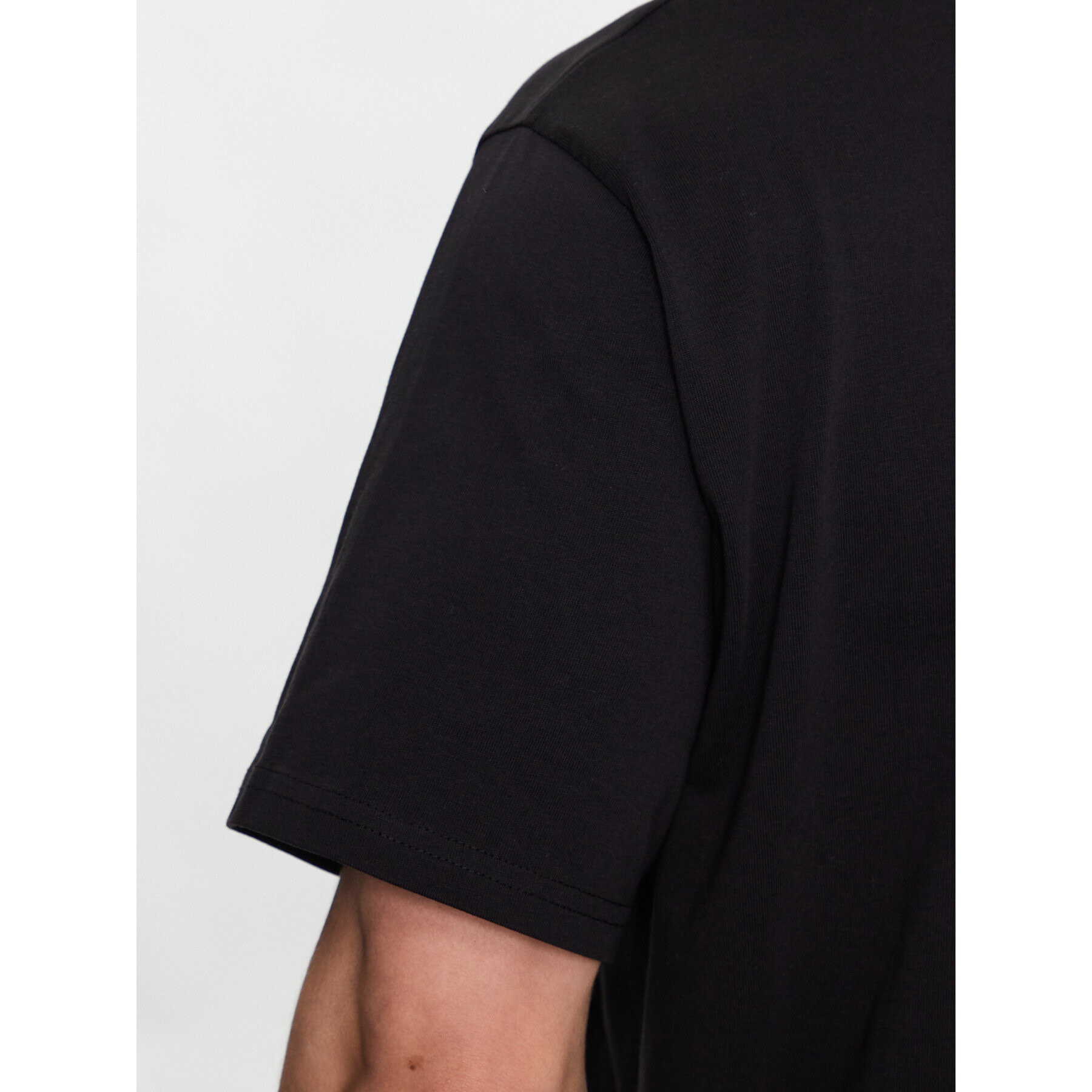 Woodbird Тишърт Baine Base 2216-430 Черен Regular Fit - Pepit.bg
