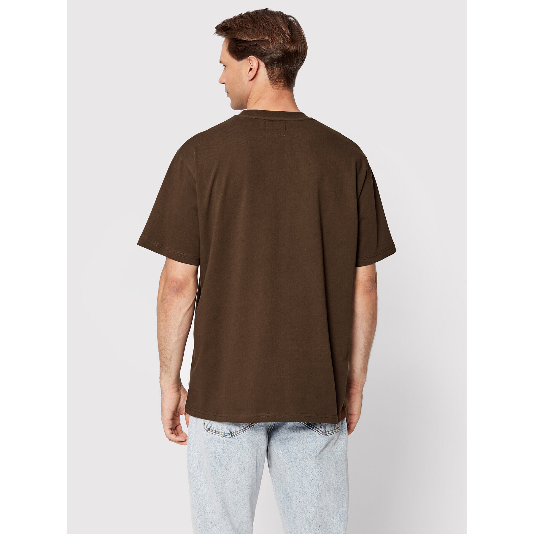 Woodbird Тишърт Baine Base 2216-430 Кафяв Regular Fit - Pepit.bg