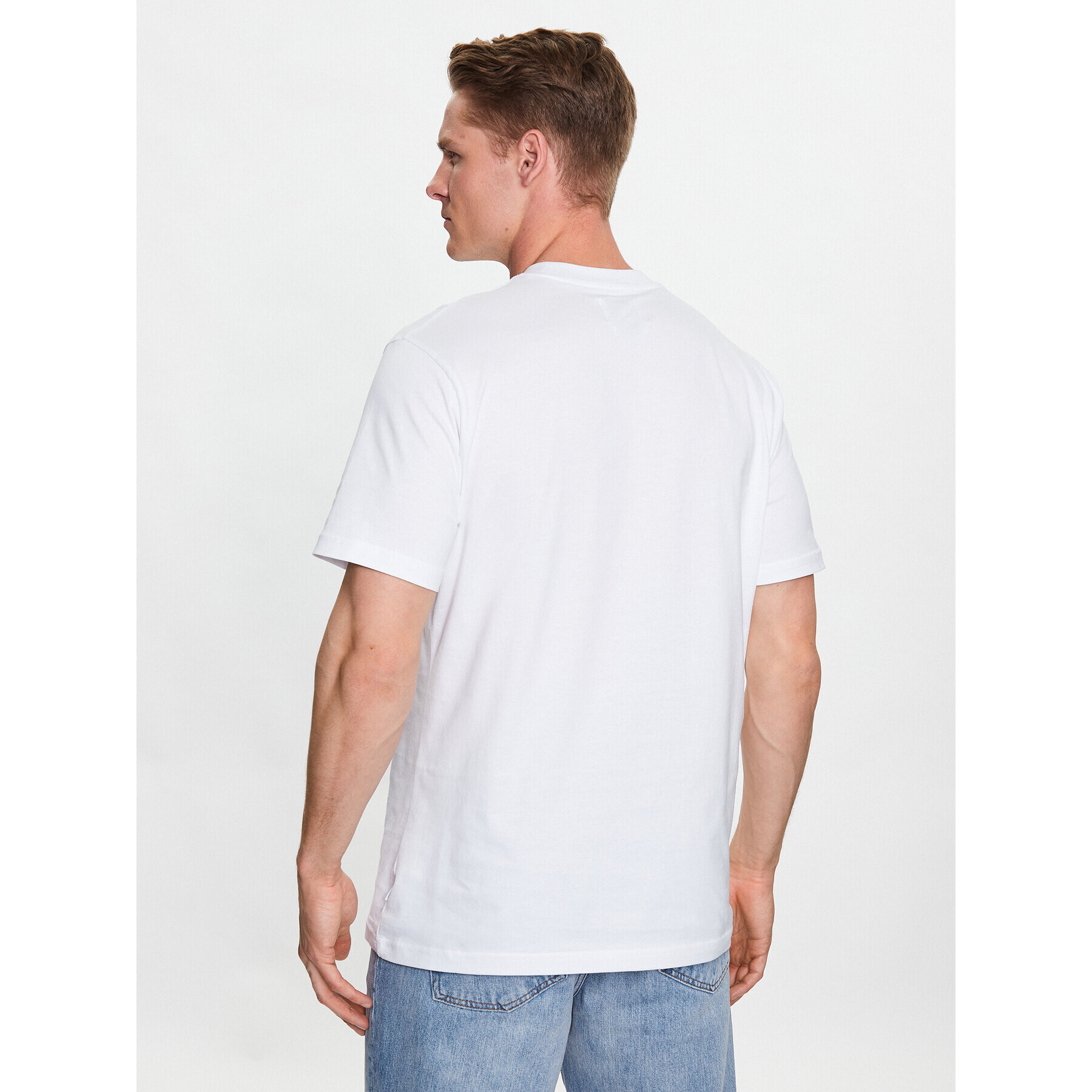 Woodbird Тишърт Rics Sunshine 2316-403 Бял Regular Fit - Pepit.bg
