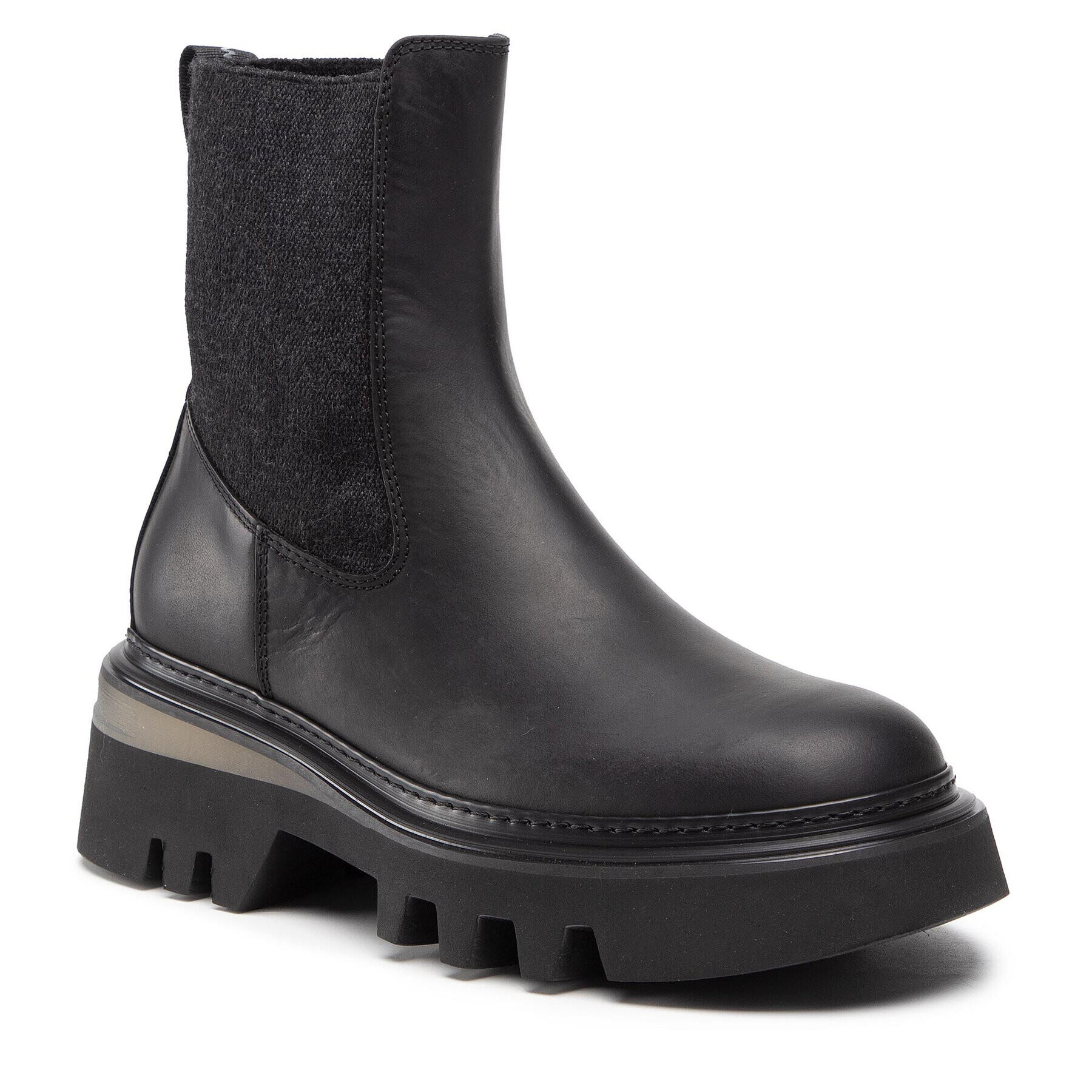 Woolrich Боти тип челси WFW212.541.190 Черен - Pepit.bg