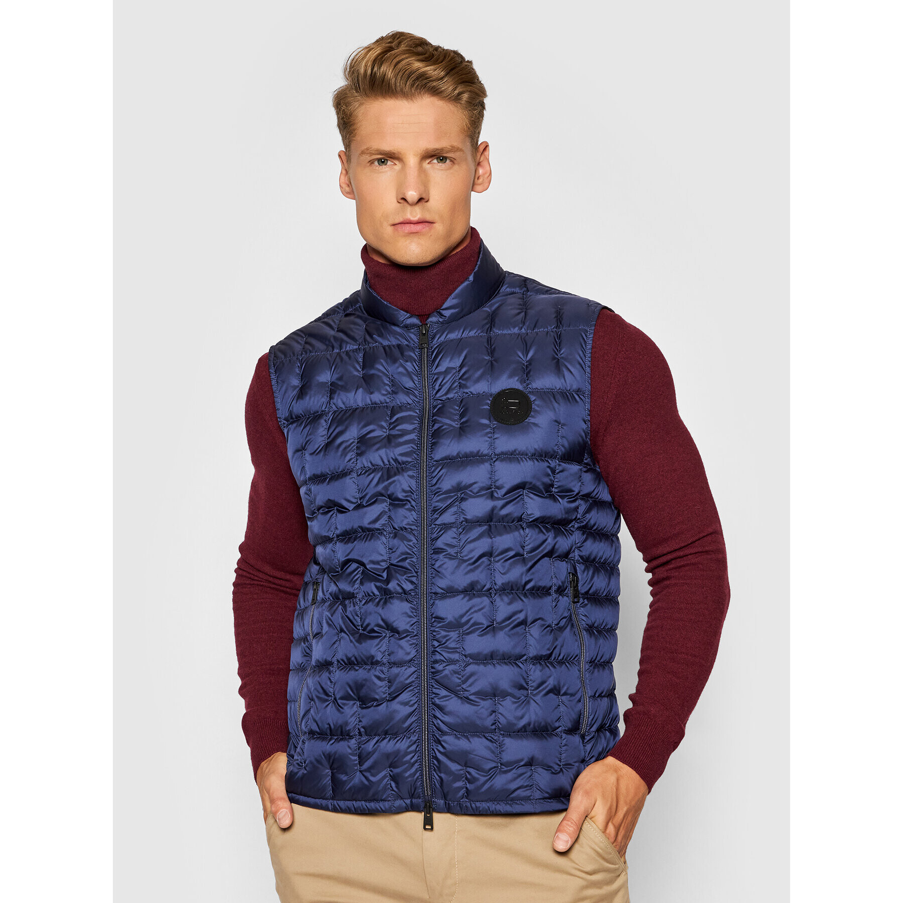 Woolrich Елек Deepsix CFWOVE0030MRUT2686 Тъмносин Regular Fit - Pepit.bg