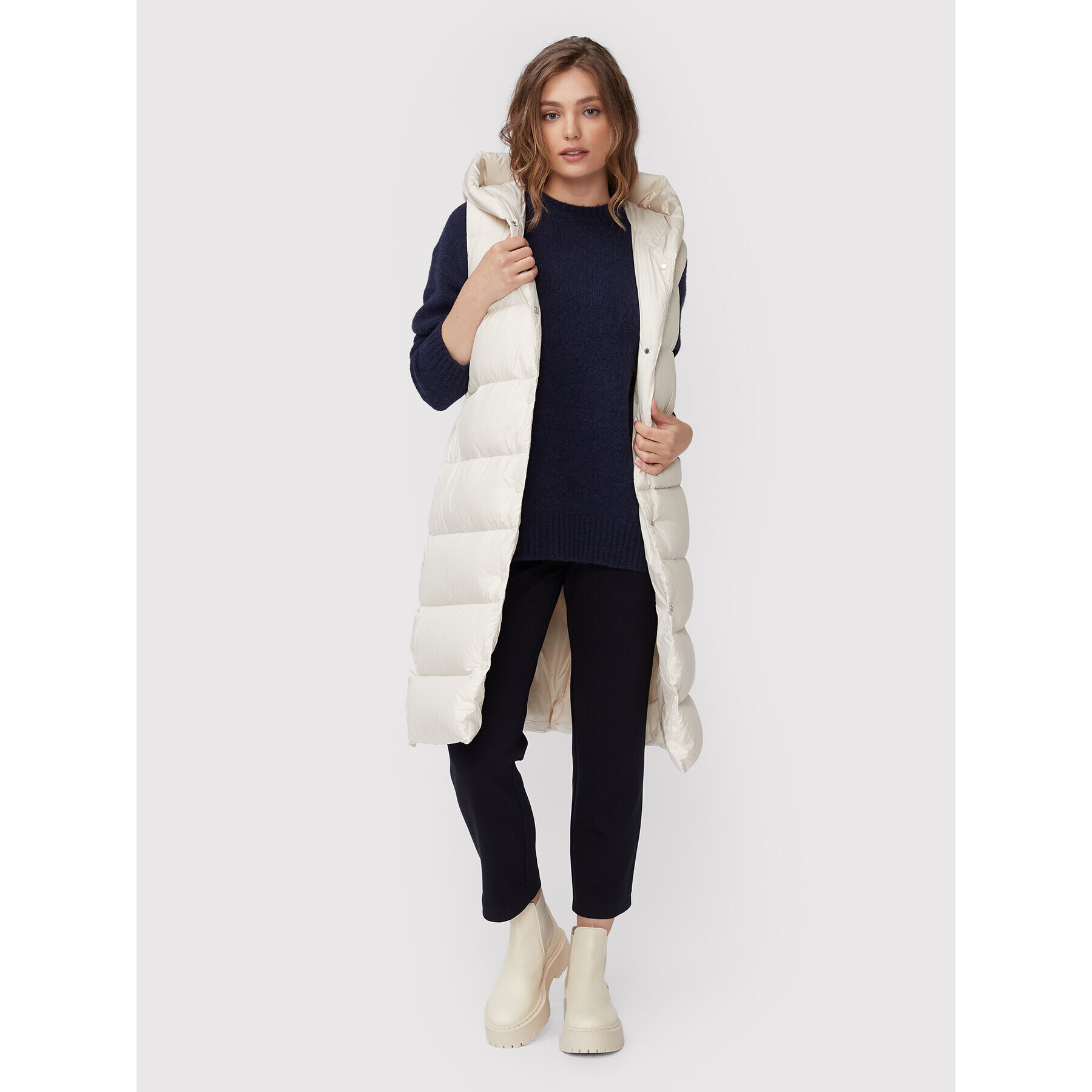 Woolrich Елек Ellis CFWWOU0745FRUT2635 Бежов Regular Fit - Pepit.bg