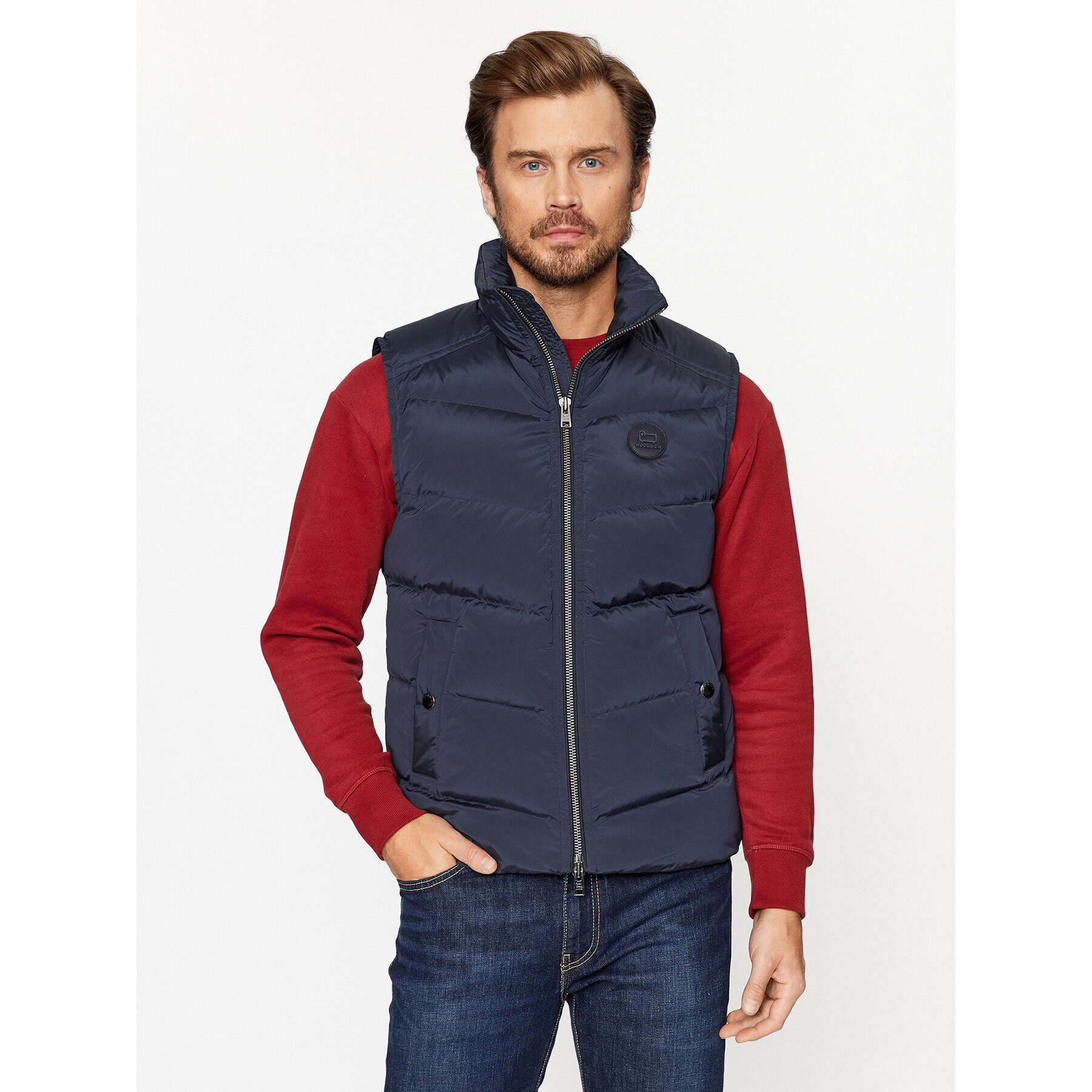 Woolrich Елек Premium CFWOOU0776MRUT3515 Тъмносин Regular Fit - Pepit.bg