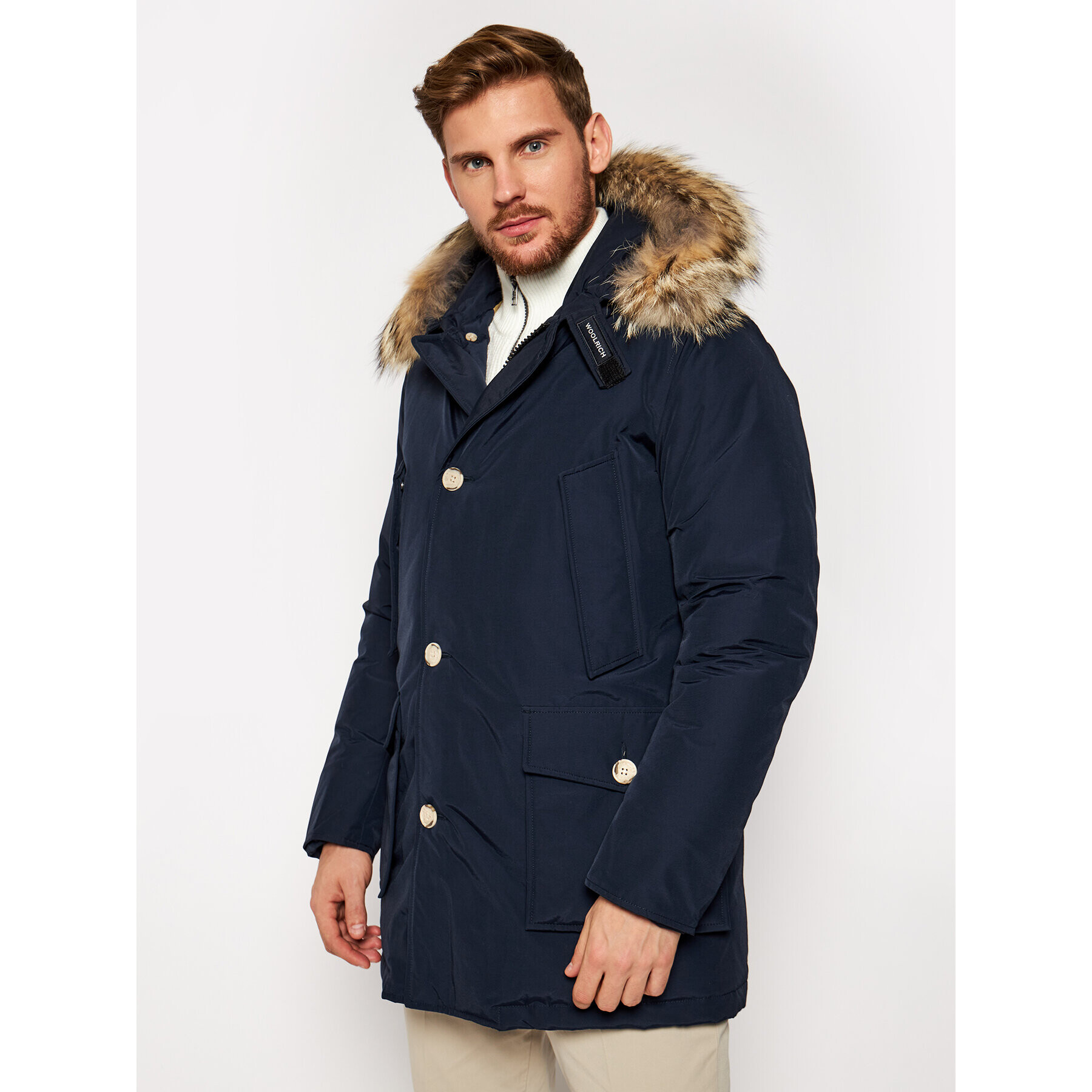 Woolrich Парка Arctic CFWOOU0270MR UT0108 Тъмносин Regular Fit - Pepit.bg