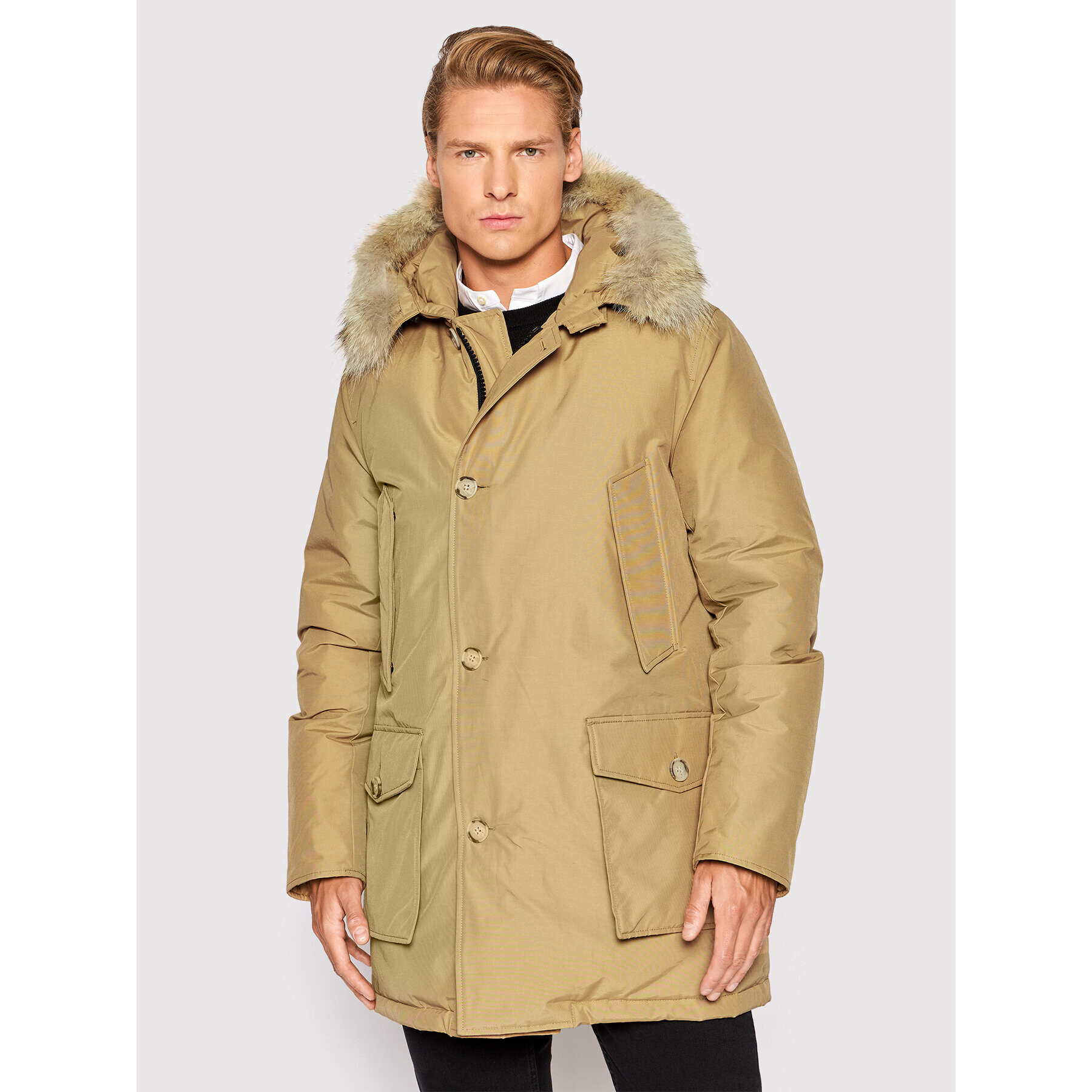 Woolrich Парка Arctic CFWOOU0482MRUT0001 Бежов Regular Fit - Pepit.bg