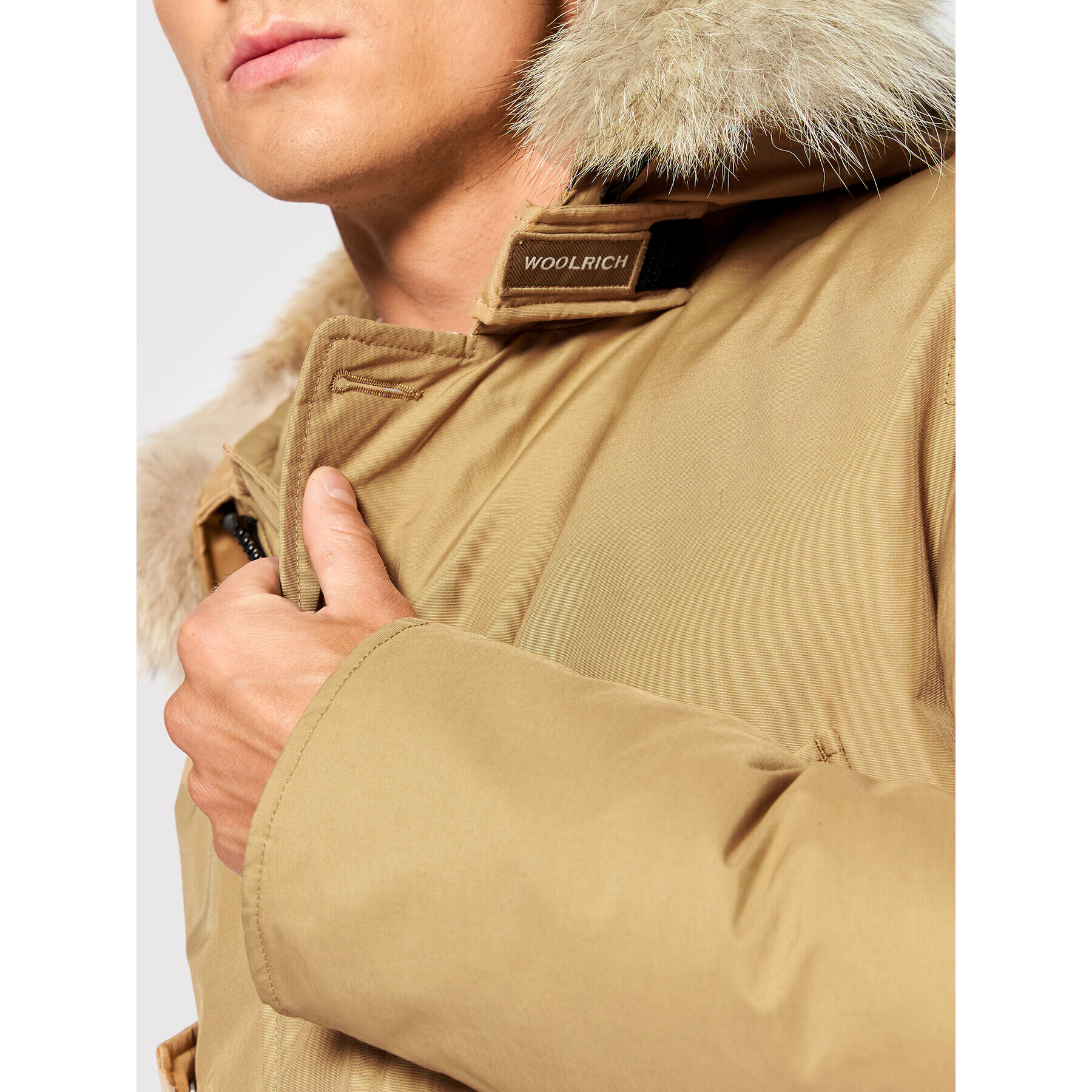 Woolrich Парка Arctic CFWOOU0482MRUT0001 Бежов Regular Fit - Pepit.bg