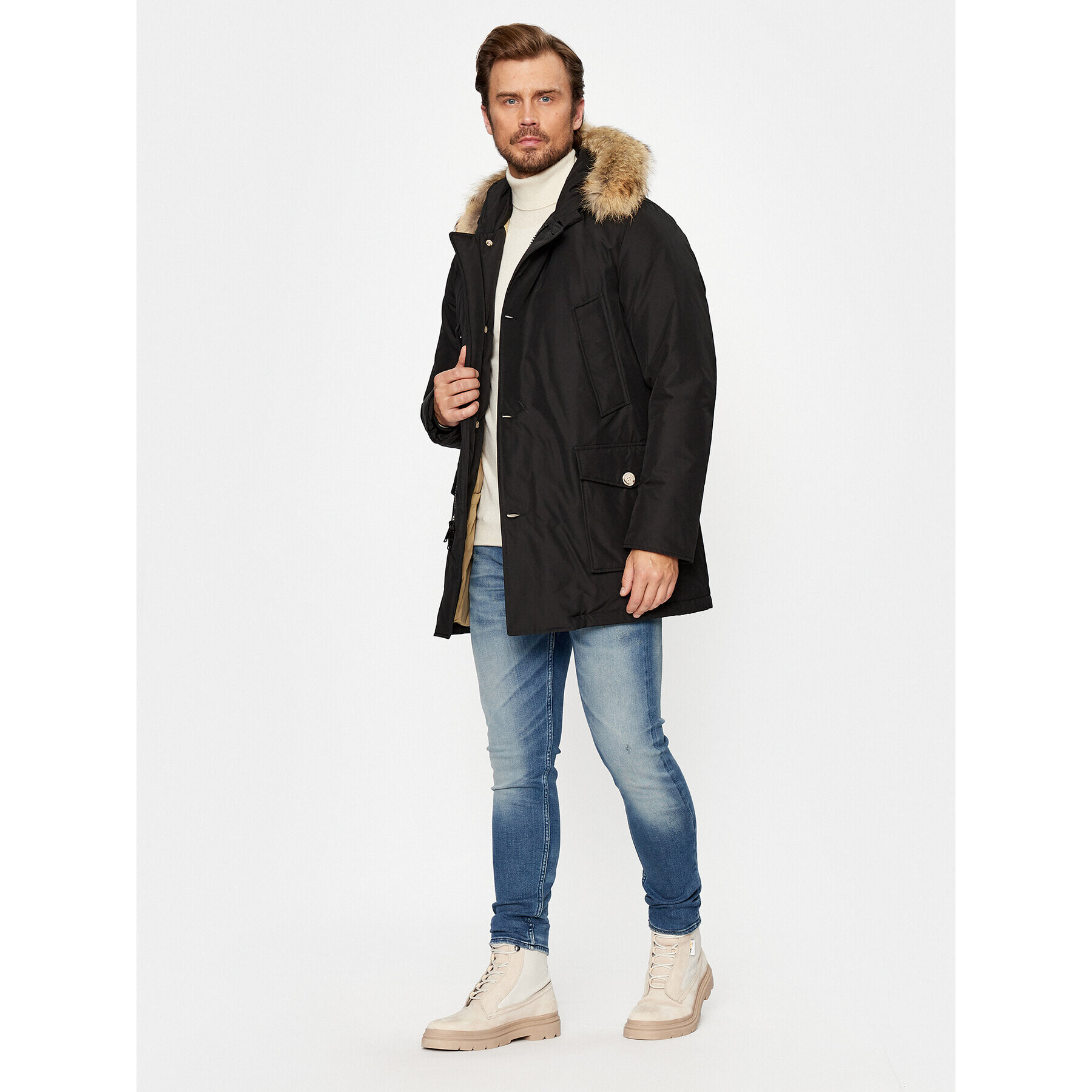 Woolrich Парка Arctic CFWOOU0482MRUT0001 Черен Regular Fit - Pepit.bg