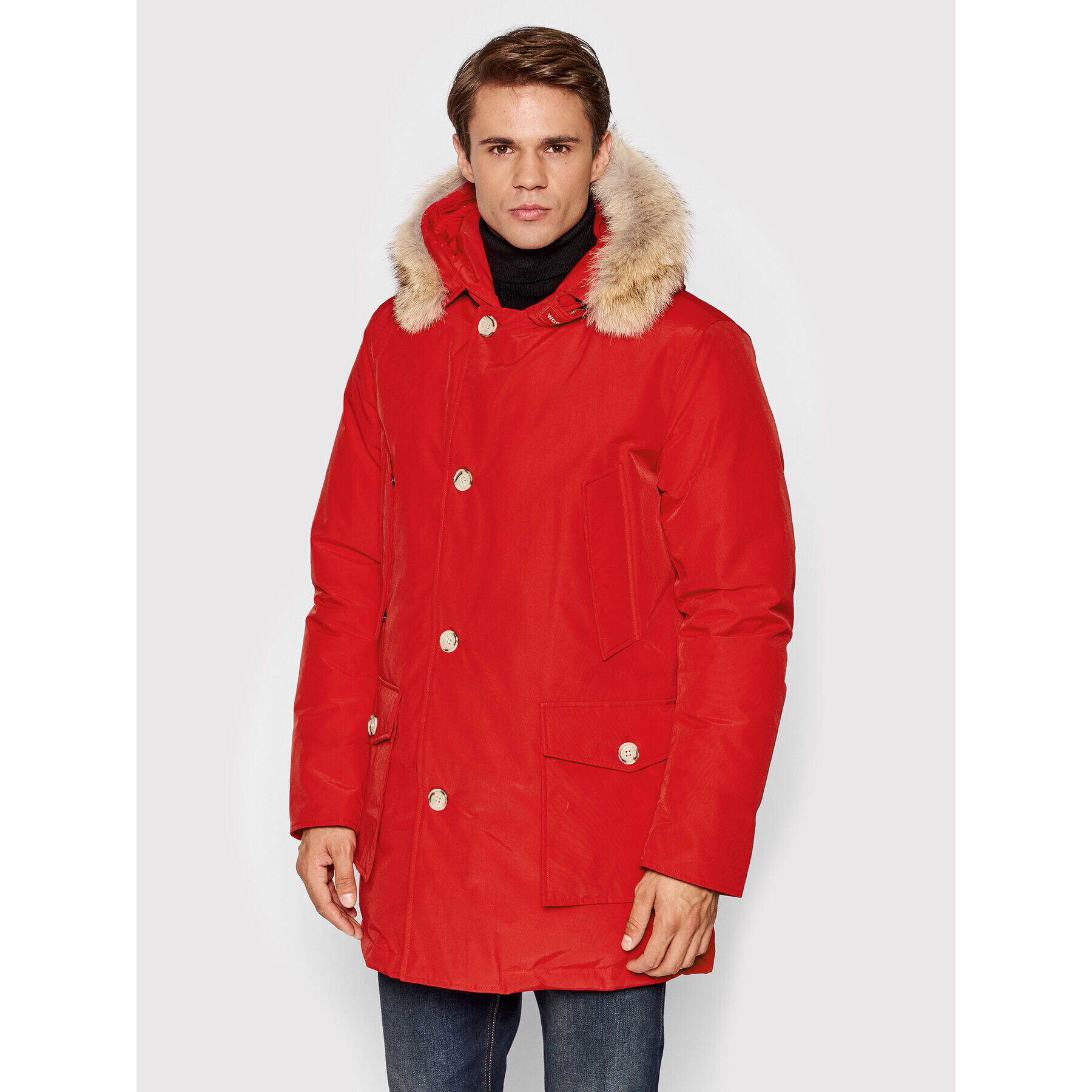 Woolrich Парка Arctic CFWOOU0482MRUT0001 Червен Regular Fit - Pepit.bg