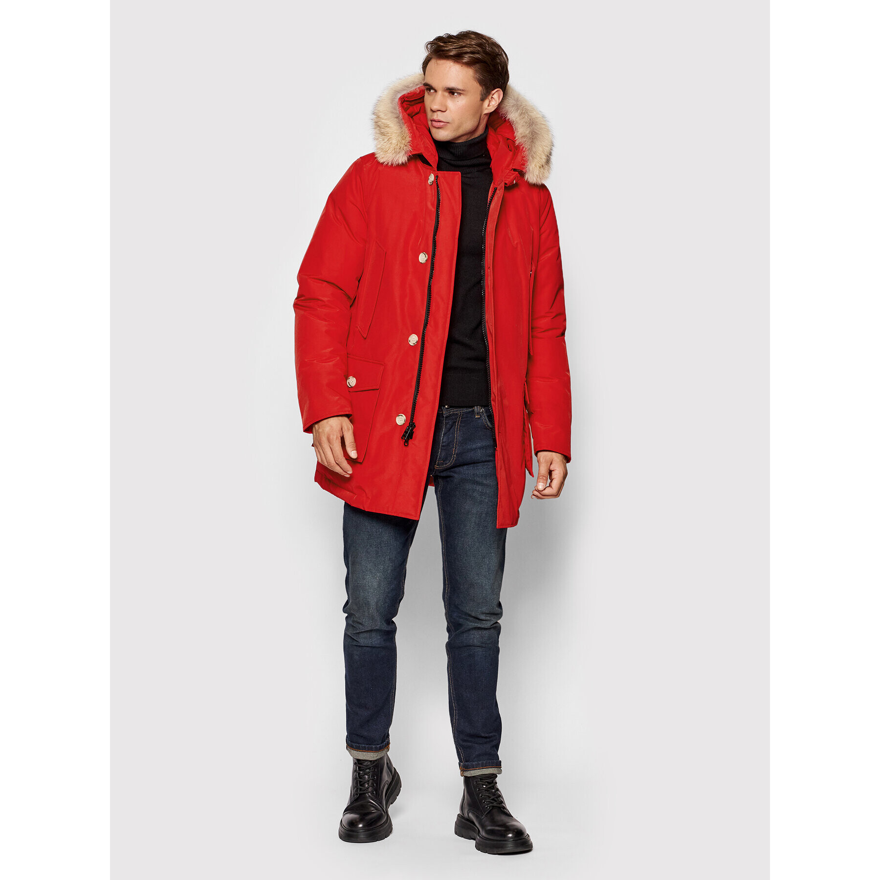 Woolrich Парка Arctic CFWOOU0482MRUT0001 Червен Regular Fit - Pepit.bg