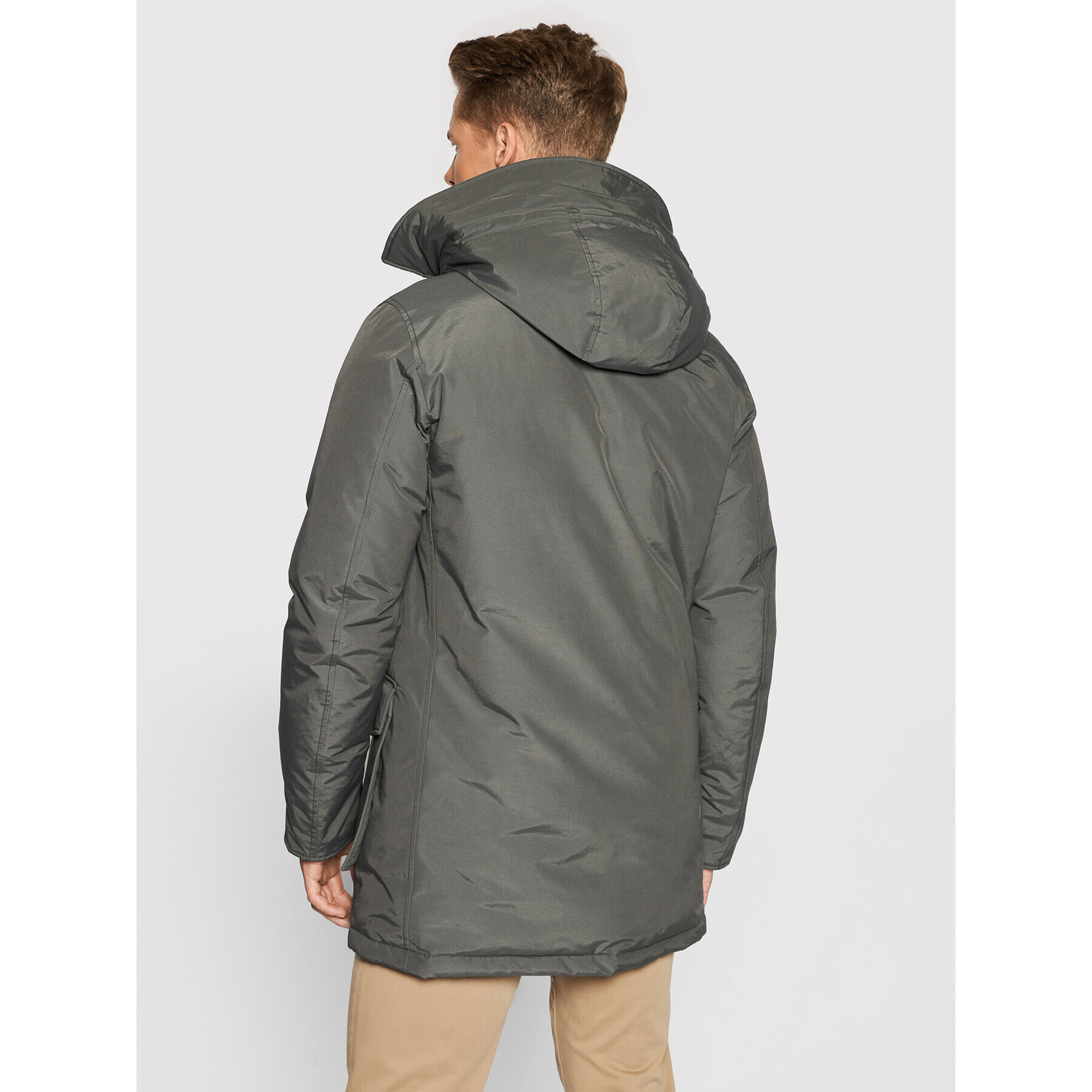 Woolrich Парка Arctic CFWOOU0482MRUT0001 Сив Regular Fit - Pepit.bg