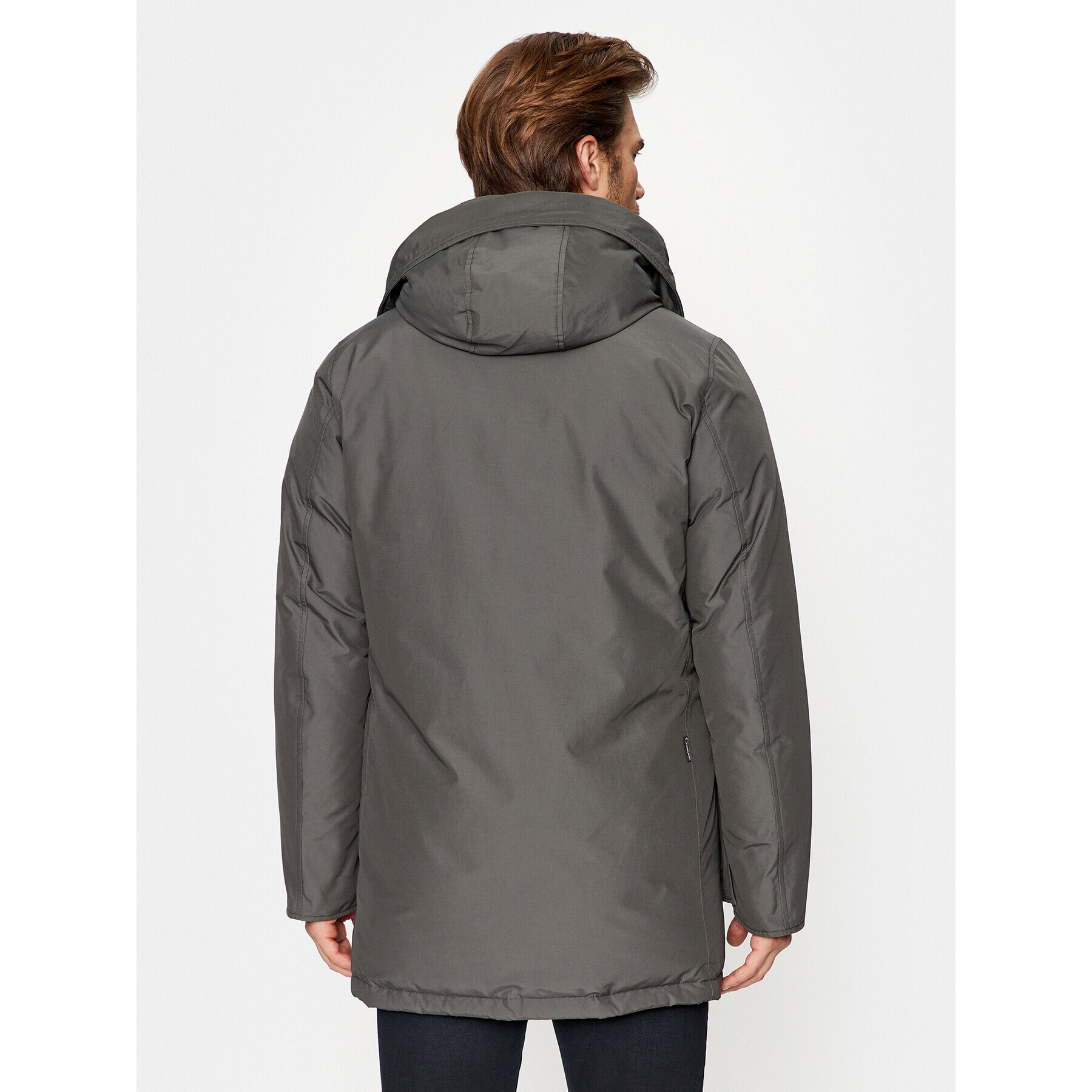 Woolrich Парка Arctic CFWOOU0482MRUT0001 Сив Regular Fit - Pepit.bg