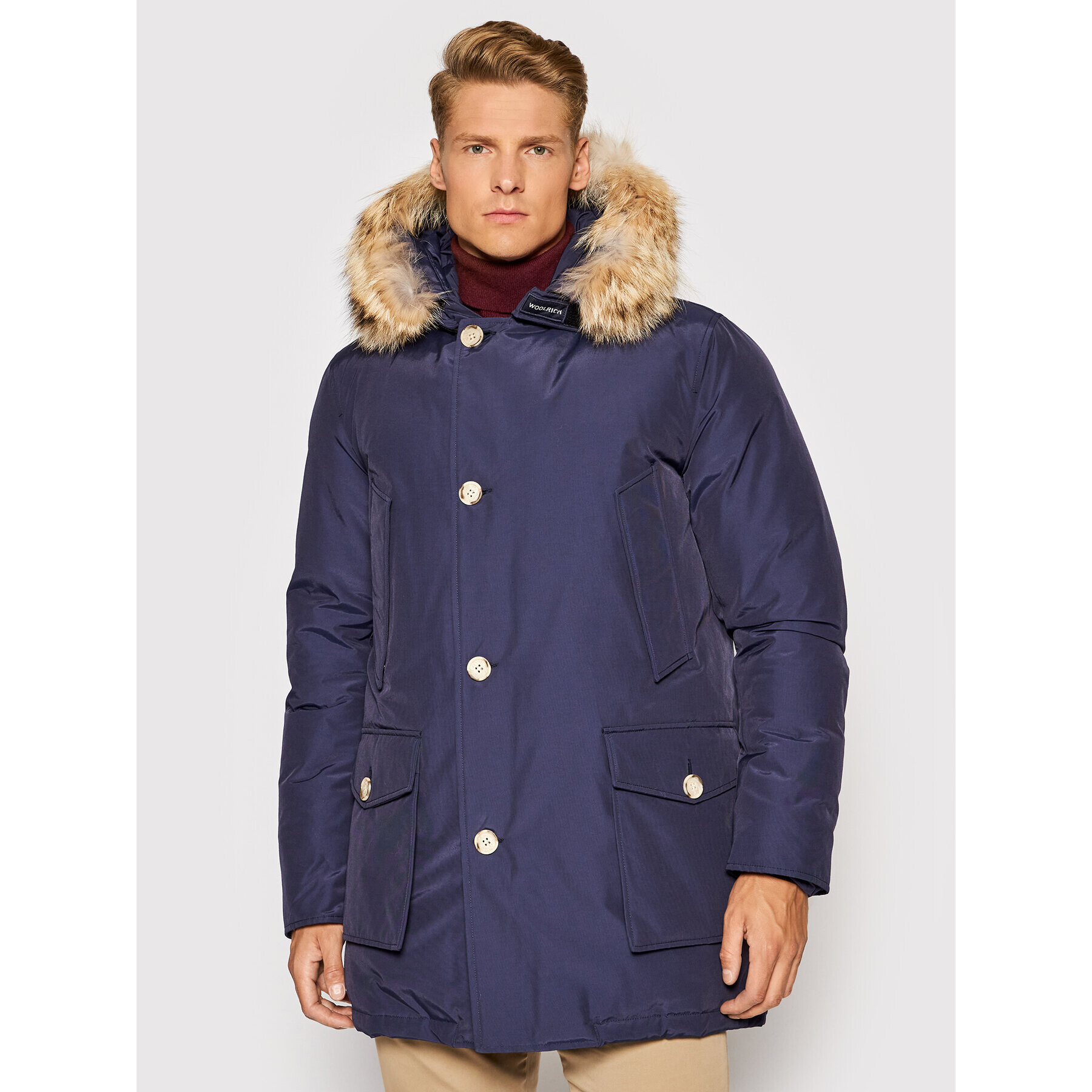 Woolrich Парка Arctic CFWOOU0482MRUT0001 Тъмносин Regular Fit - Pepit.bg