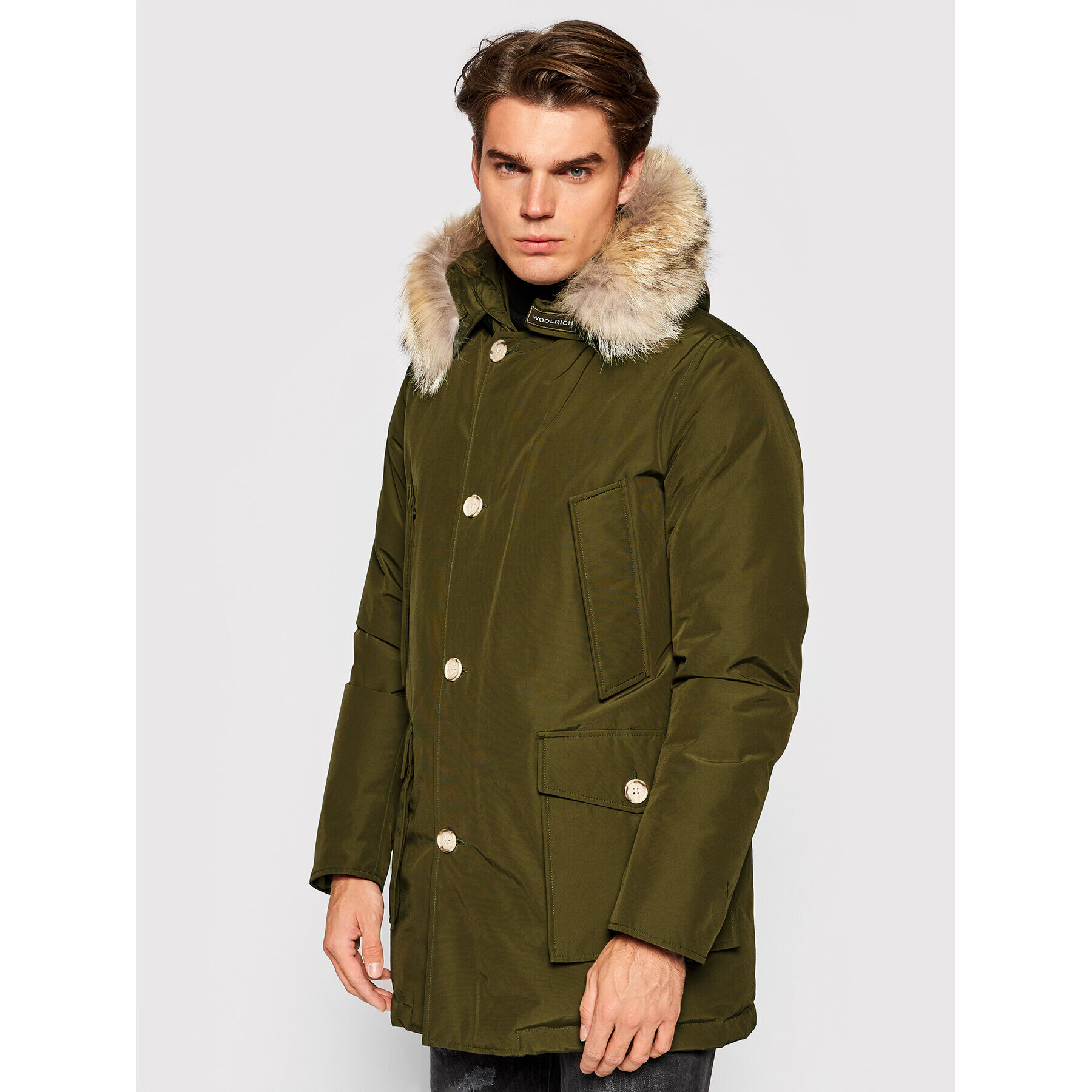Woolrich Парка Arctic CFWOOU0482MRUT0001 Зелен Regular Fit - Pepit.bg