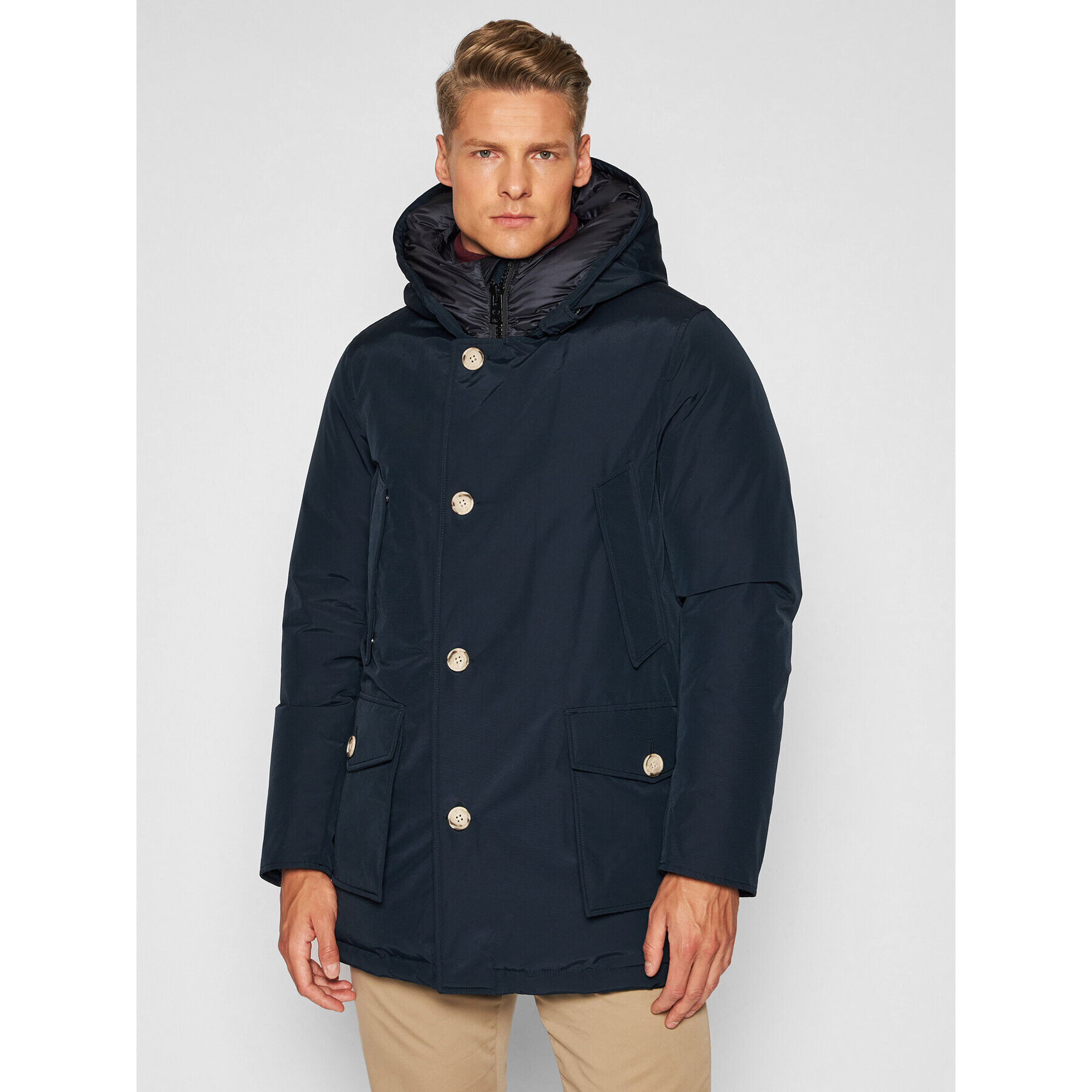 Woolrich Парка Arctic CFWOOU0483MRUT001 Тъмносин Regular Fit - Pepit.bg