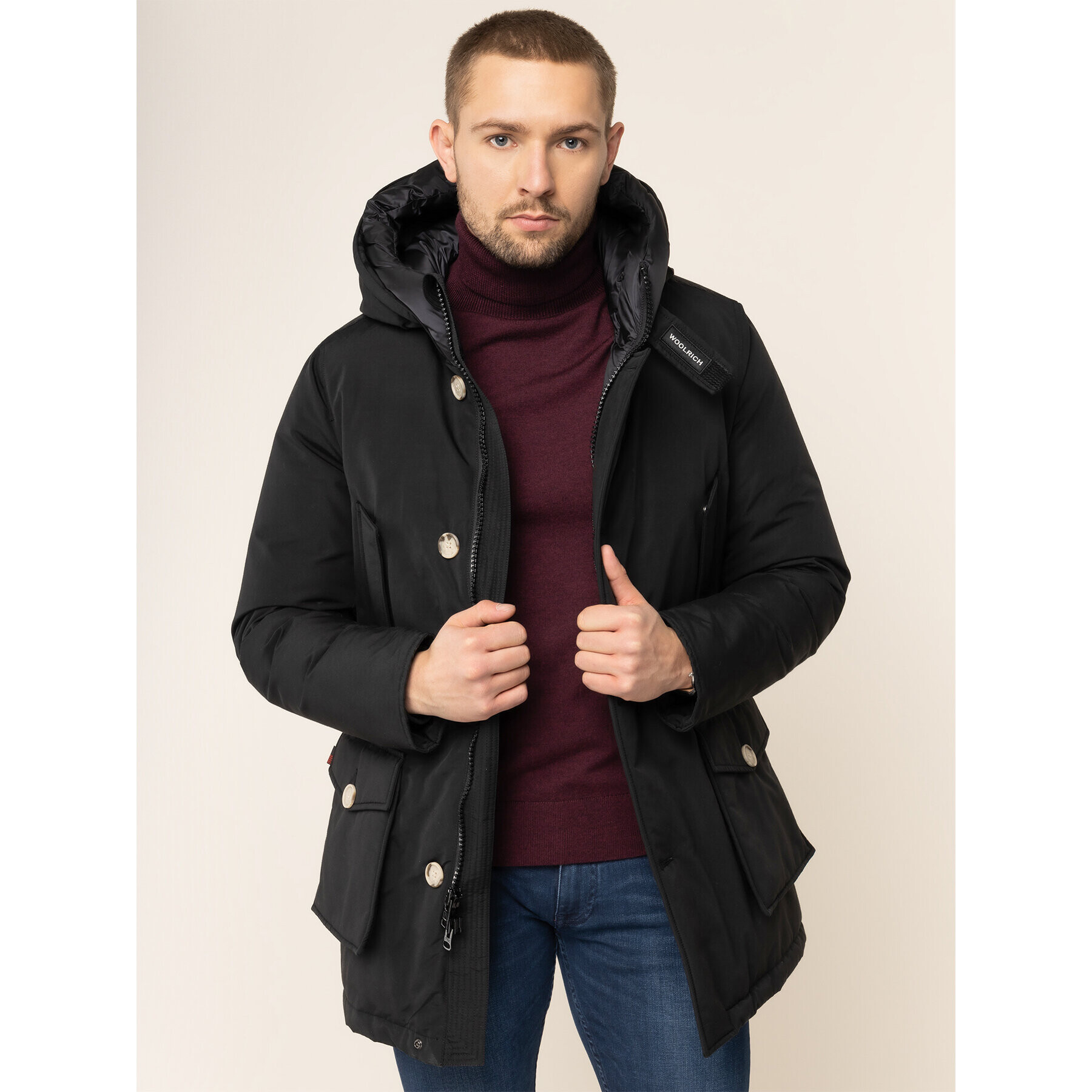 Woolrich Парка Arctic WOCPS2882 UT0108 Черен Regular Fit - Pepit.bg