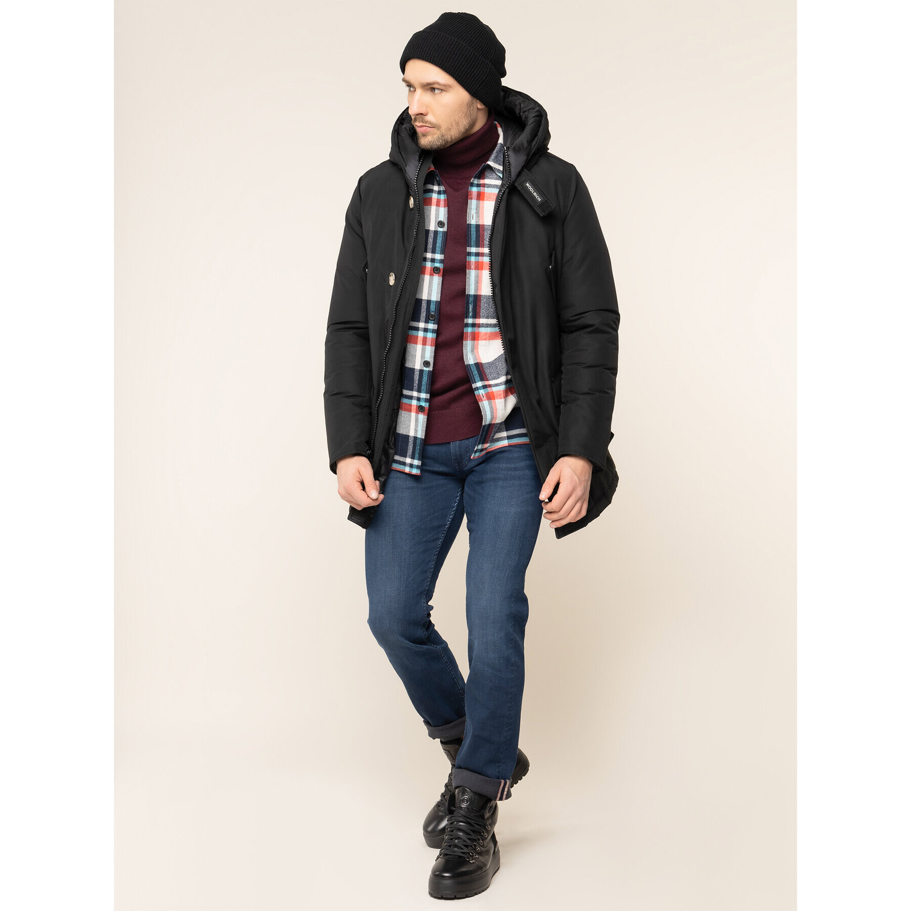 Woolrich Парка Arctic WOCPS2882 UT0108 Черен Regular Fit - Pepit.bg