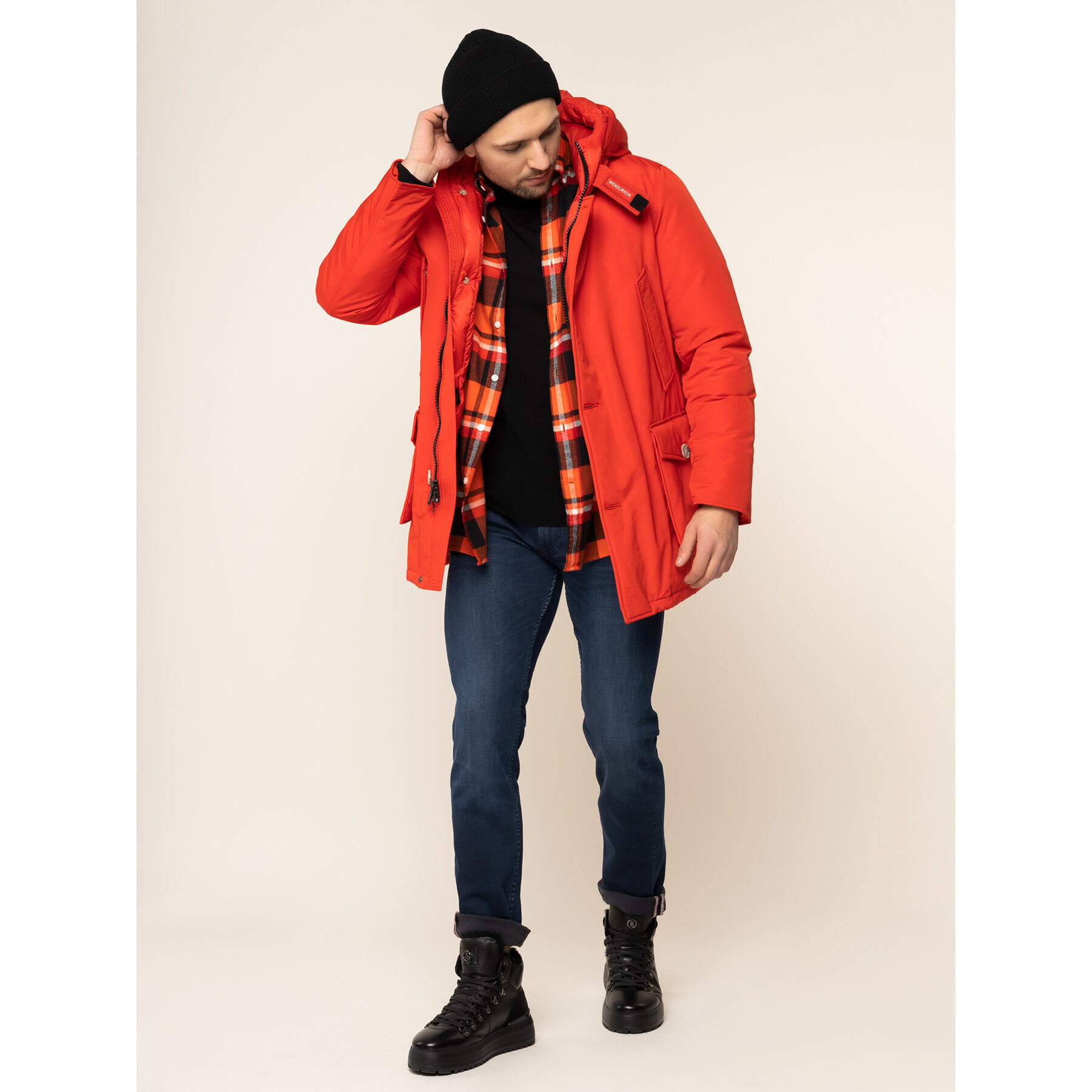 Woolrich Парка Arctic WOCPS2882 UT0108 Червен Regular Fit - Pepit.bg