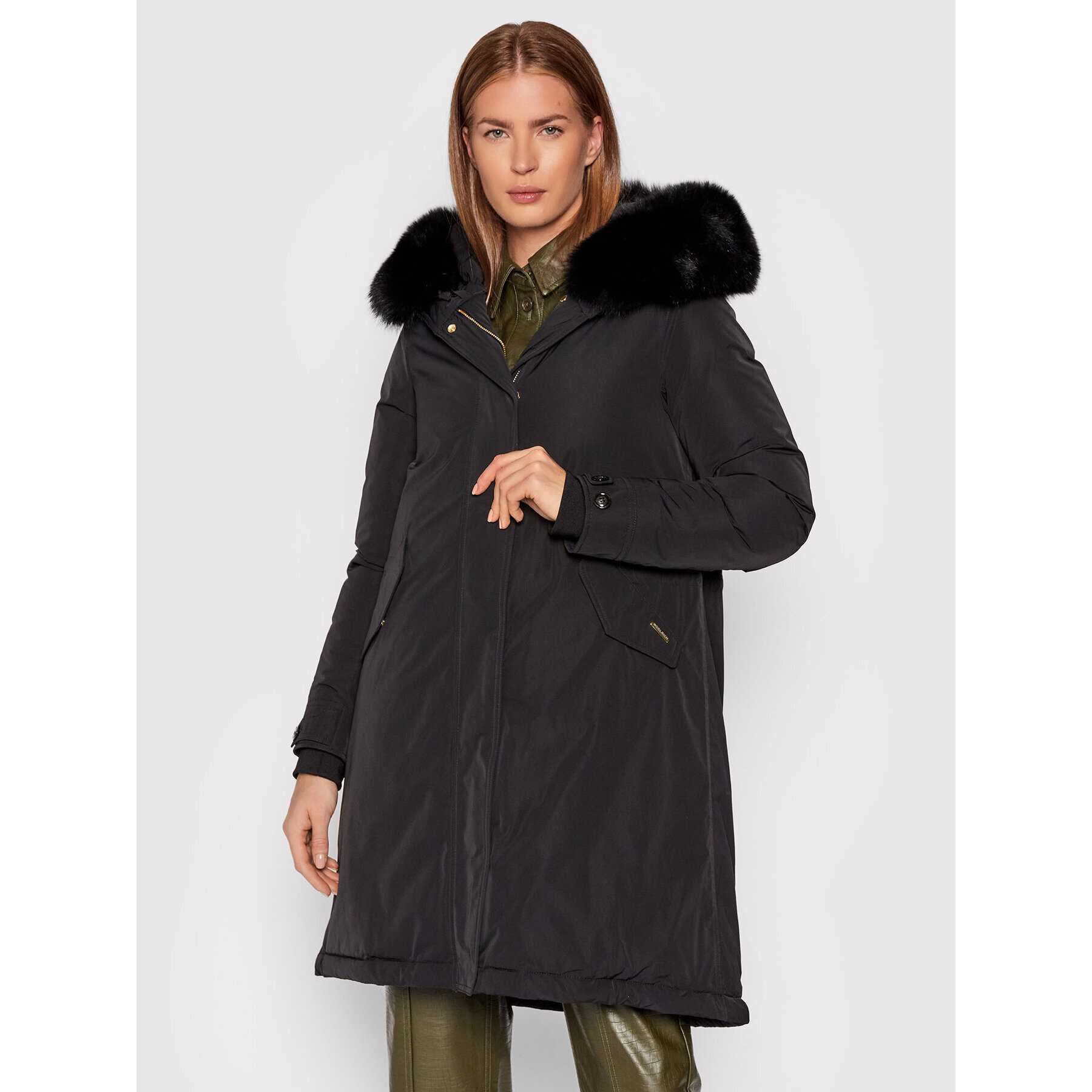 Woolrich Парка Keystone CFWWOU0546FRUT0573 Черен Regular Fit - Pepit.bg