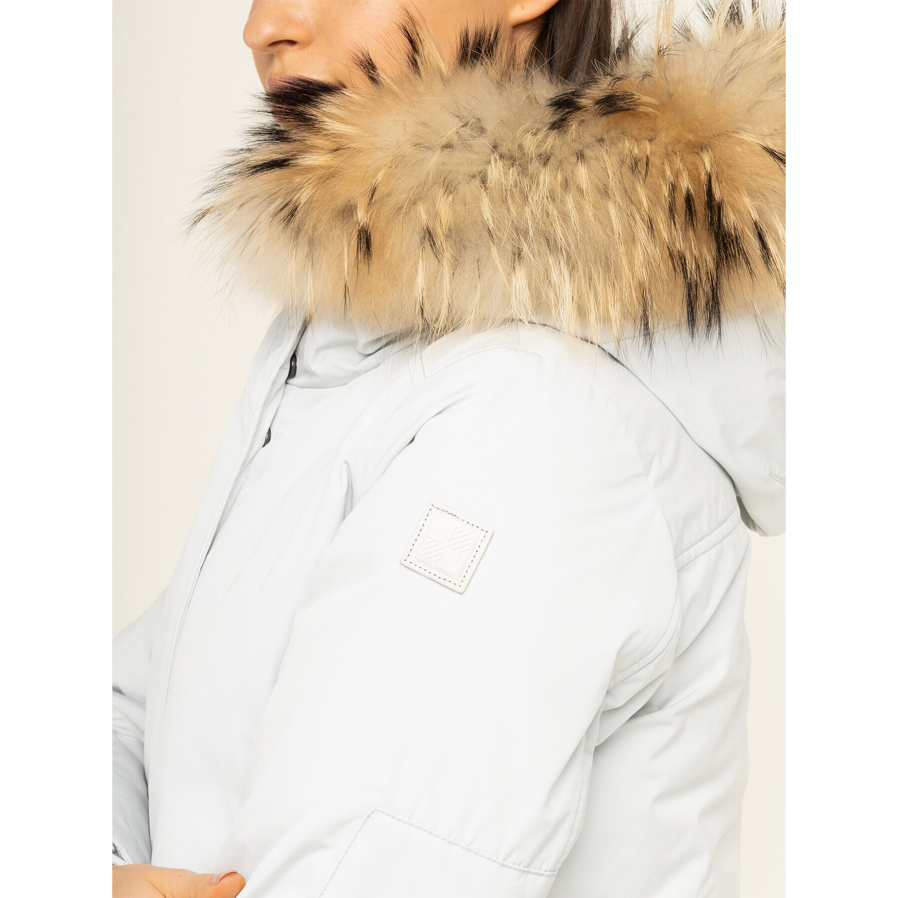 Woolrich Парка Military WWCPS2816 UT0573 Сив Regular Fit - Pepit.bg