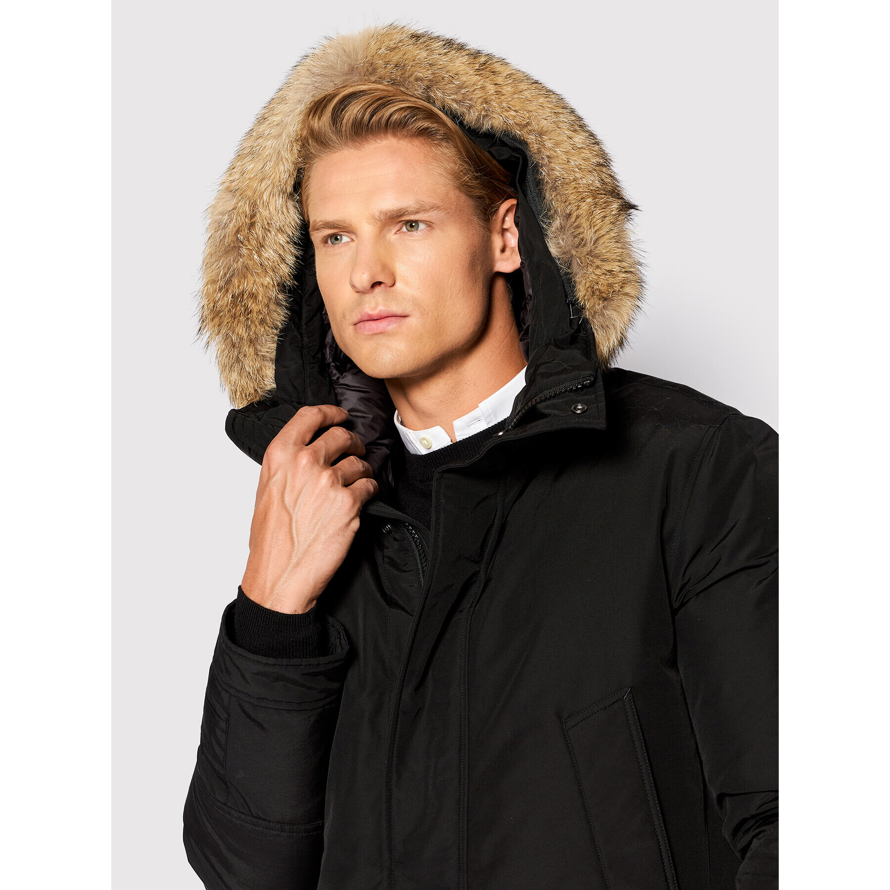 Woolrich Парка Polar CFWOOU0486MRUT0001 Черен Regular Fit - Pepit.bg