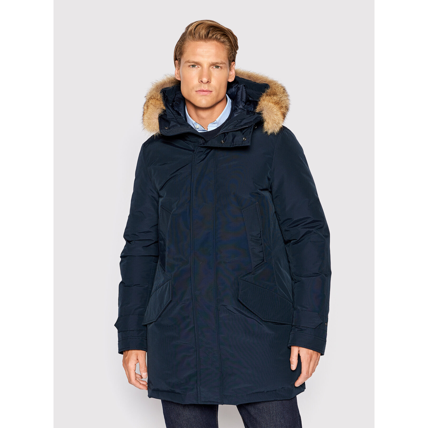 Woolrich Парка Polar CFWOOU0486MRUT0001 Тъмносин Regular Fit - Pepit.bg