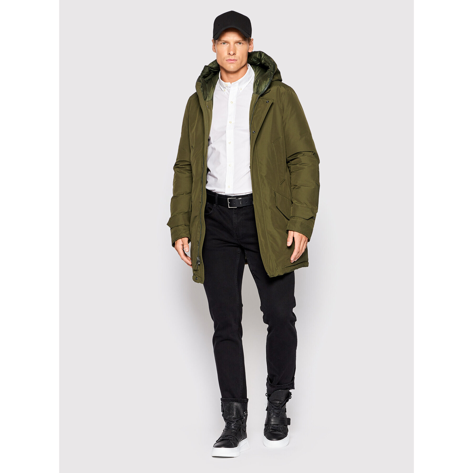 Woolrich Парка Polar CFWOOU0487MRUT0001 Зелен Regular Fit - Pepit.bg