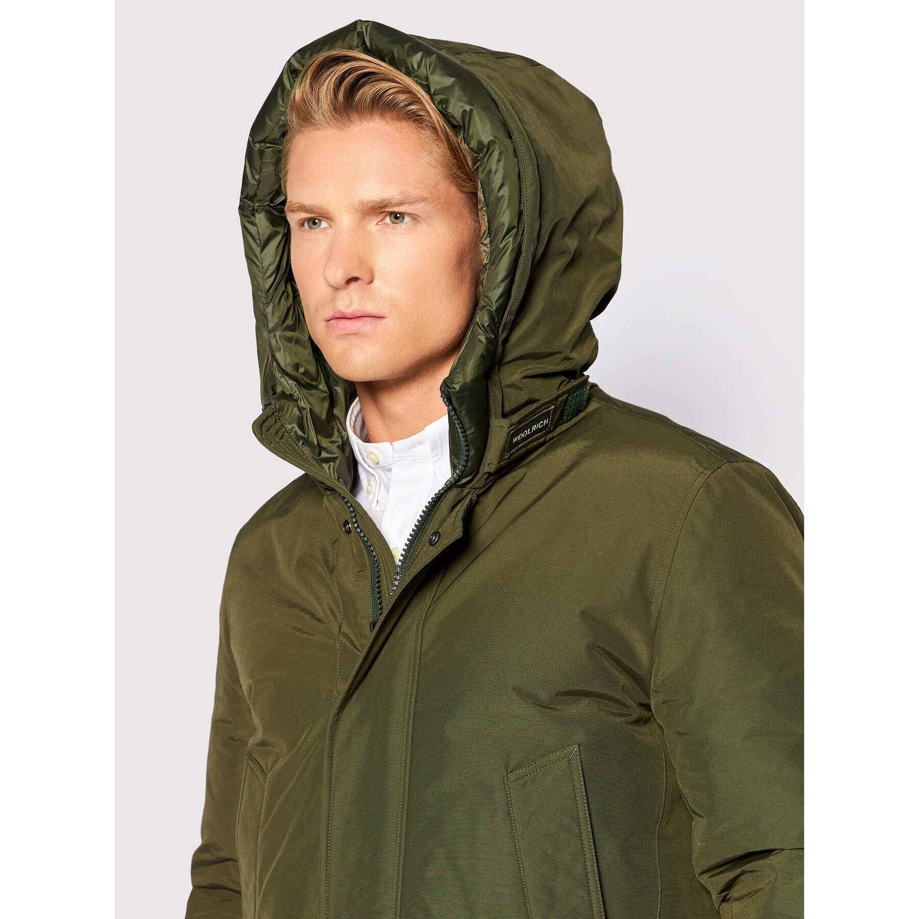 Woolrich Парка Polar CFWOOU0487MRUT0001 Зелен Regular Fit - Pepit.bg