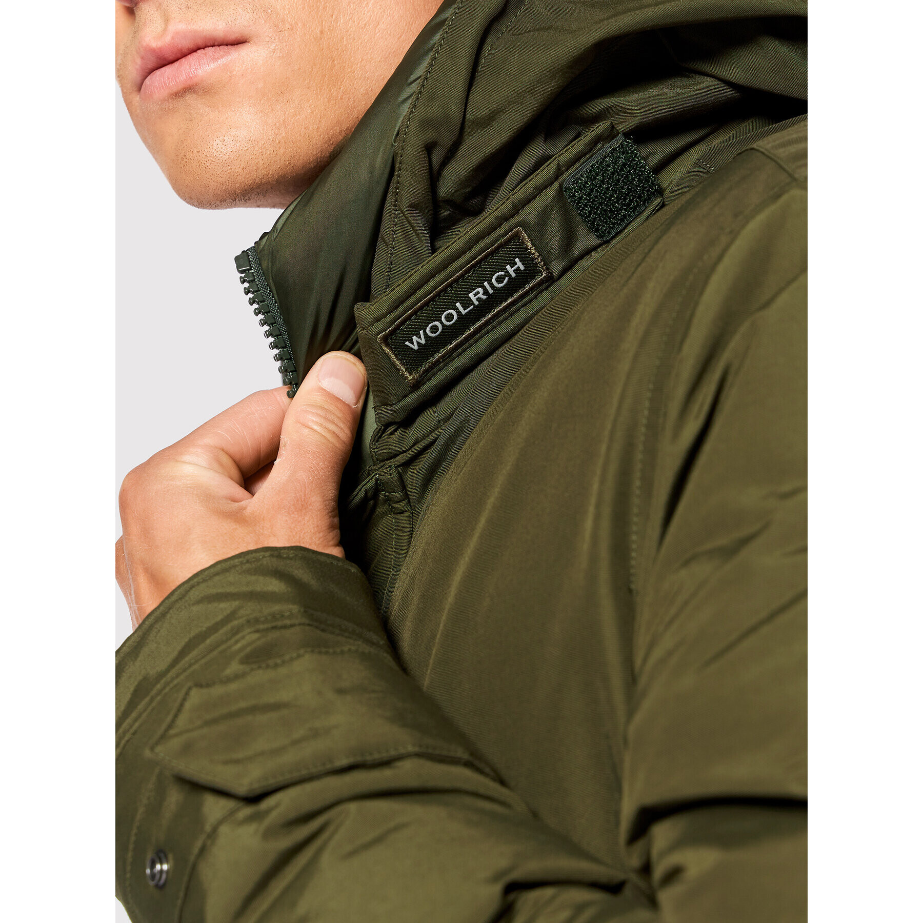 Woolrich Парка Polar CFWOOU0487MRUT0001 Зелен Regular Fit - Pepit.bg