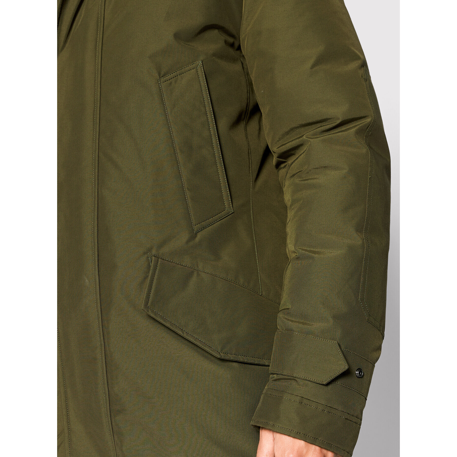 Woolrich Парка Polar CFWOOU0487MRUT0001 Зелен Regular Fit - Pepit.bg