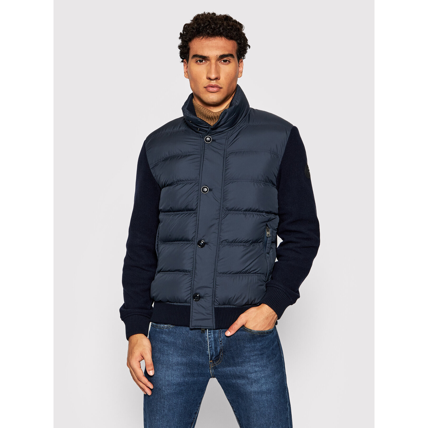 Woolrich Преходно яке CFWOSW0114MRUT2849 Тъмносин Regular Fit - Pepit.bg