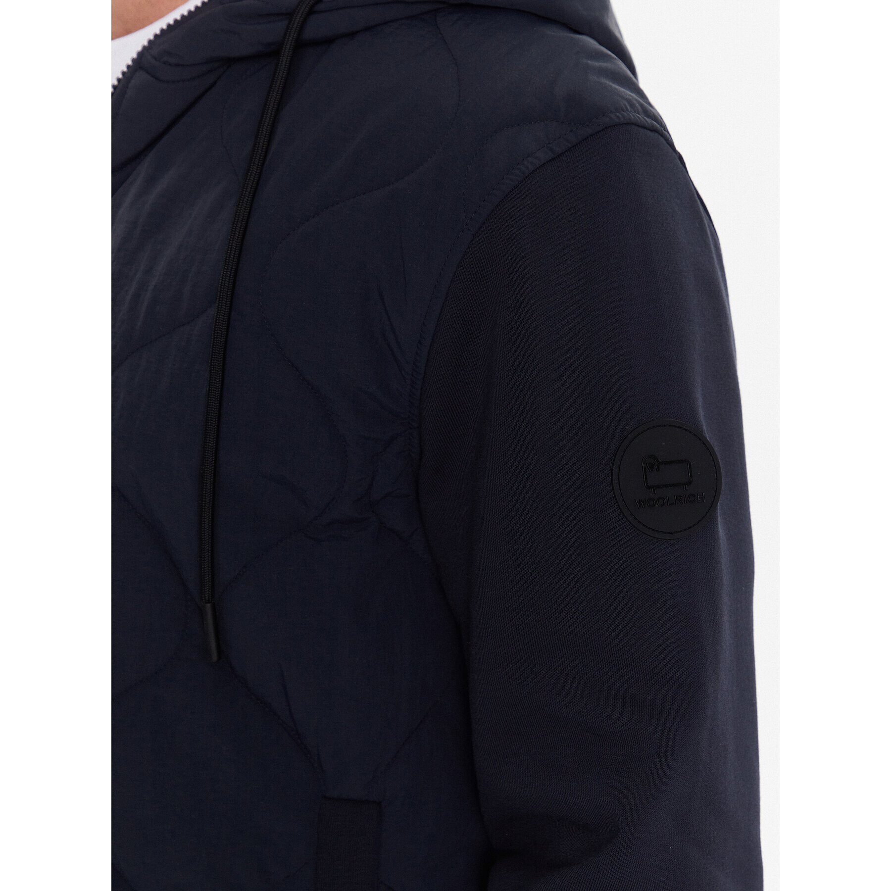 Woolrich Преходно яке Hybrid Mixmedia CFWOSW0178MRUT3164 Тъмносин Regular Fit - Pepit.bg