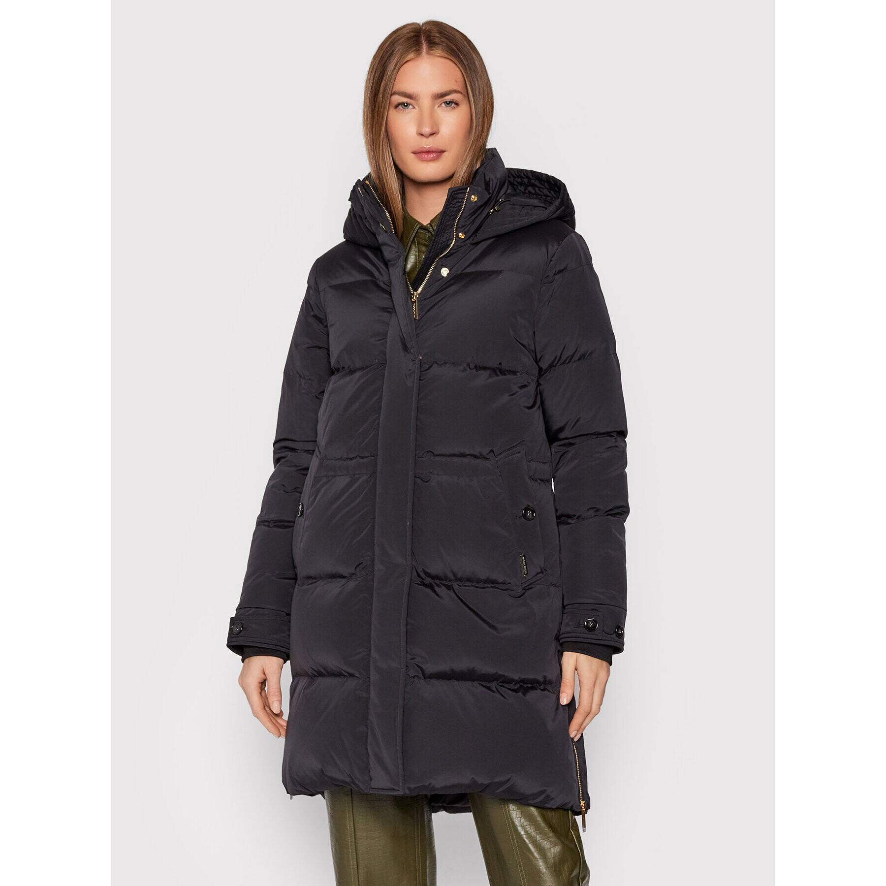 Woolrich Пухено яке Alsea CFWWOU0514FRUT1148 Черен Regular Fit - Pepit.bg