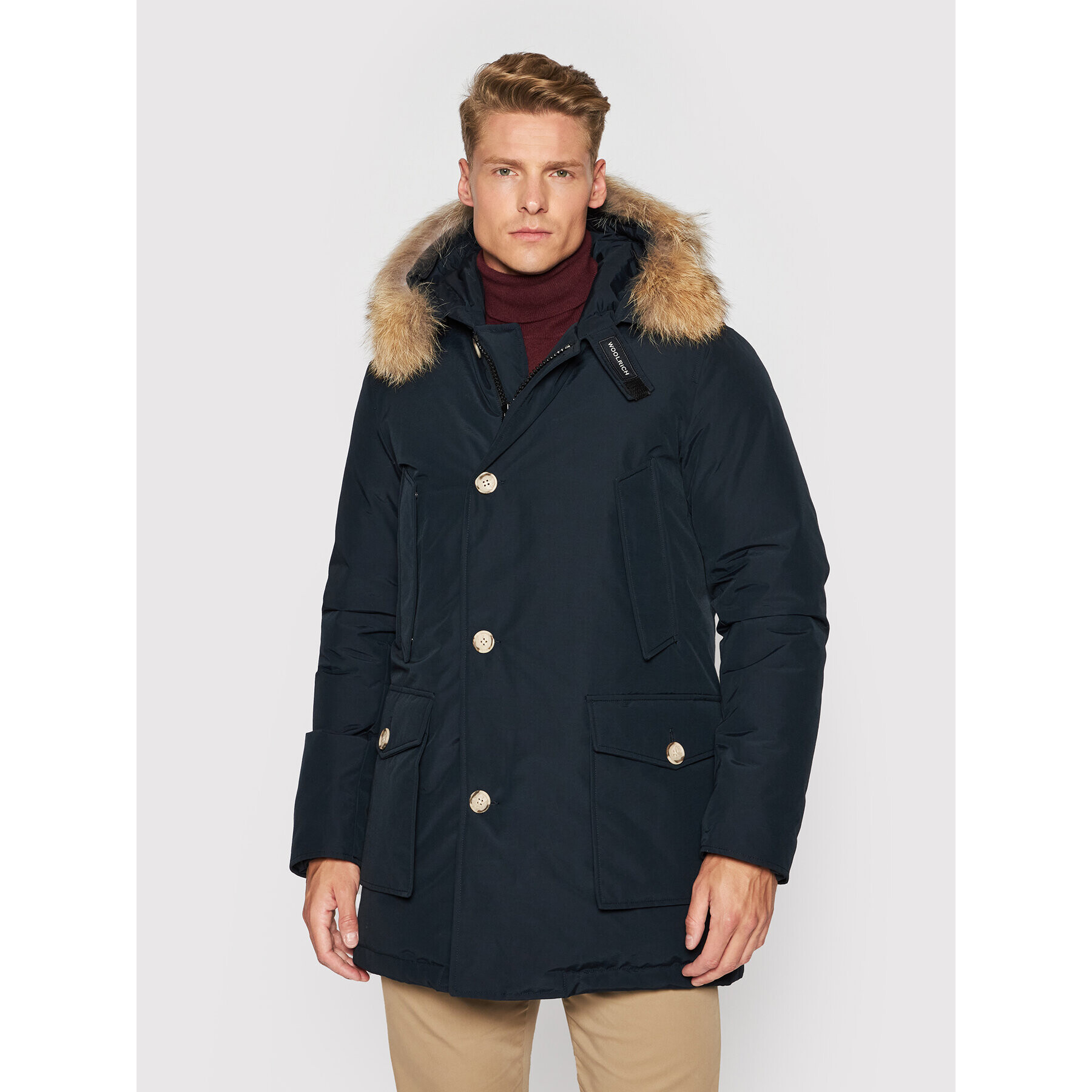 Woolrich Парка Arctic CFWOOU0482MR UT0001 Тъмносин Regular Fit - Pepit.bg