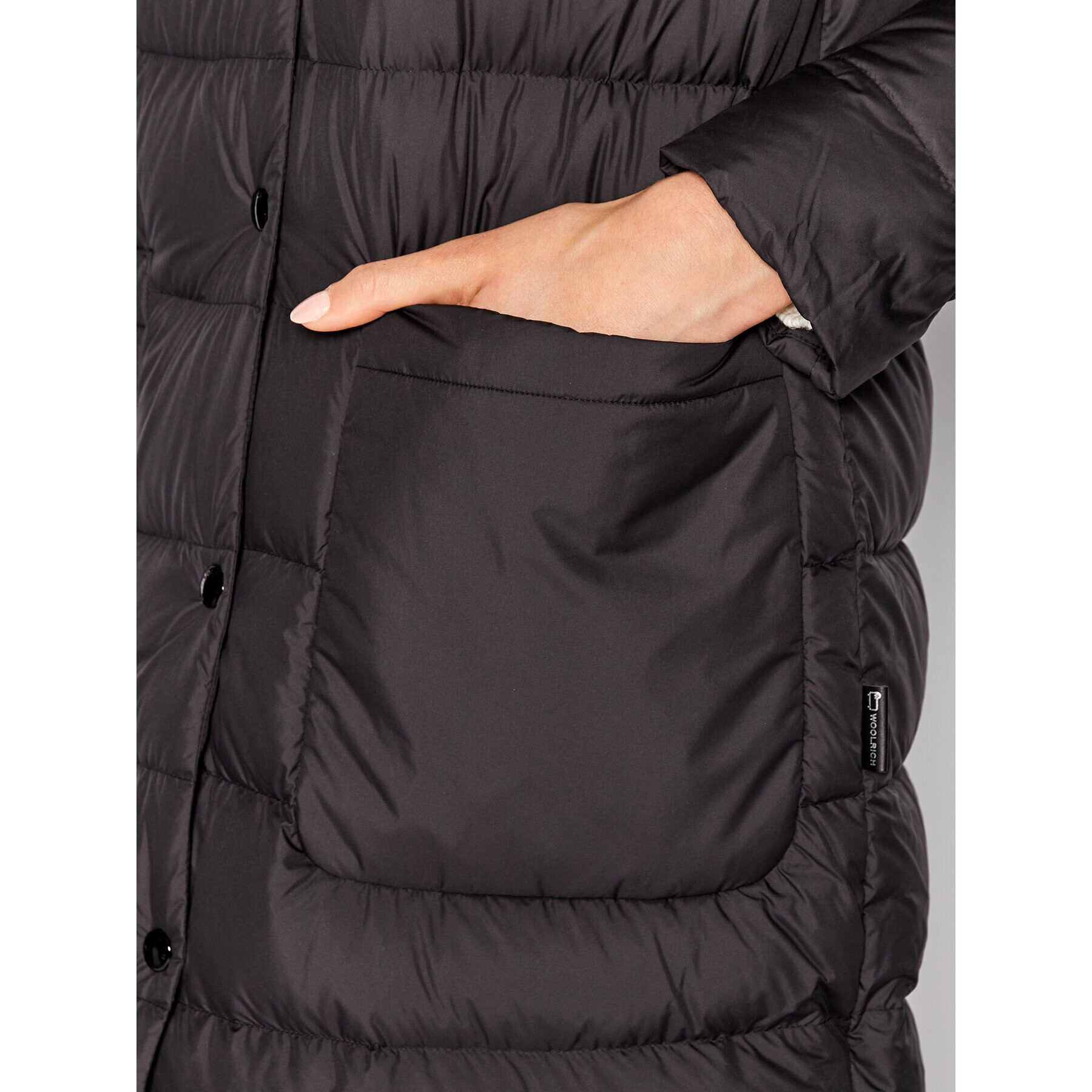 Woolrich Пухено яке Ellis CFWWOU0658FRUT263 Черен Regular Fit - Pepit.bg