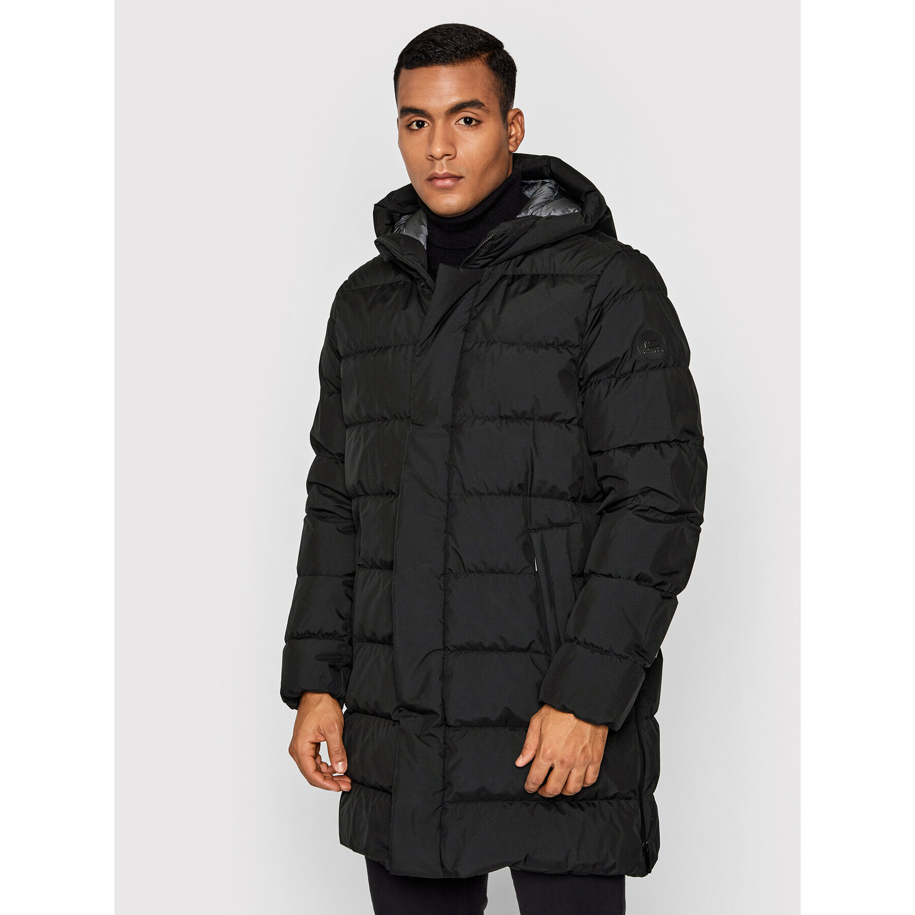 Woolrich Пухено яке High Tech CFWOOU0479MRUT2700 Черен Regular Fit - Pepit.bg