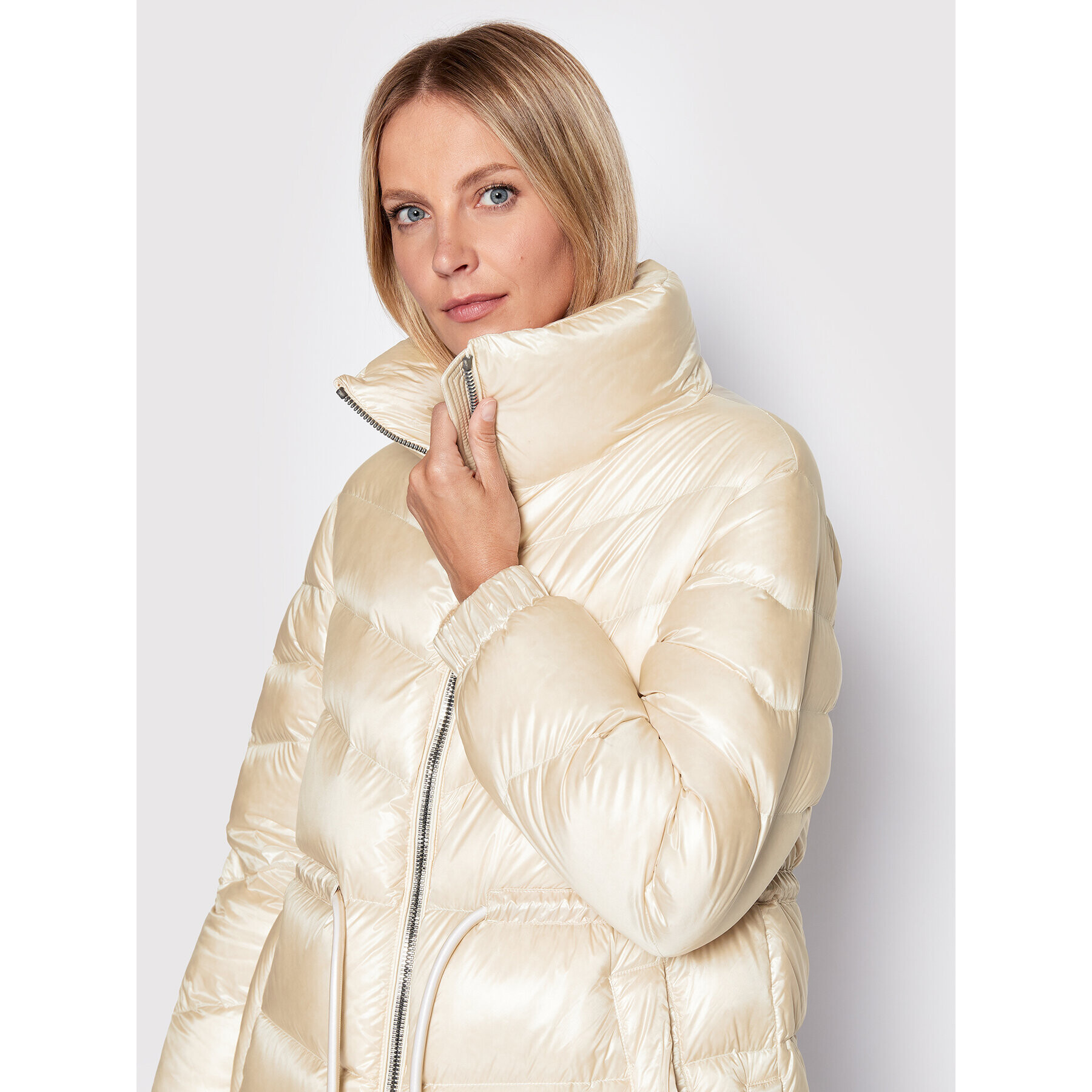 Woolrich Пухено яке Aliquippa CFWWOU0718FRUT3085 Бежов Regular Fit - Pepit.bg
