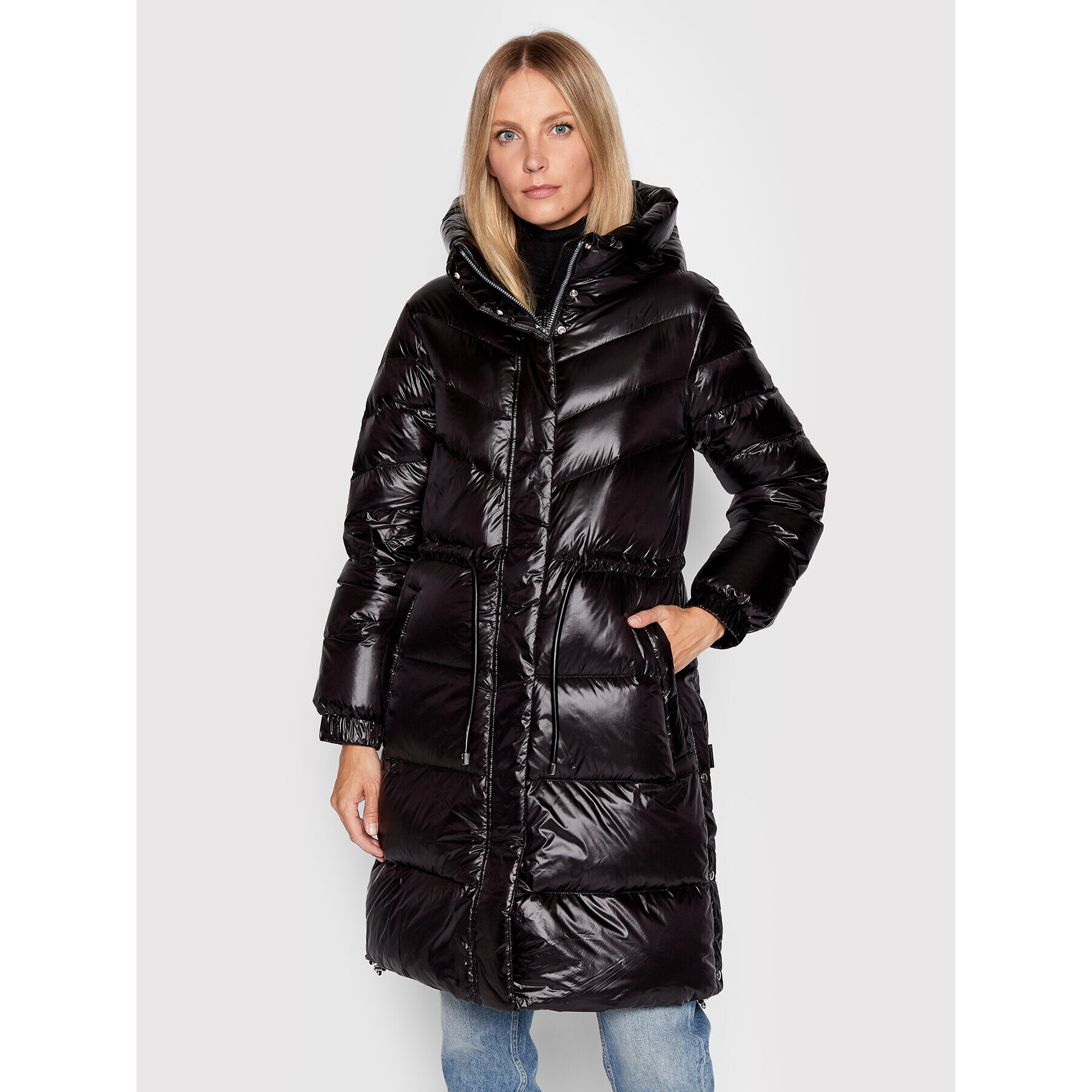 Woolrich Пухено яке Aliquippa CFWWOU0719FRUT3085 Черен Regular Fit - Pepit.bg