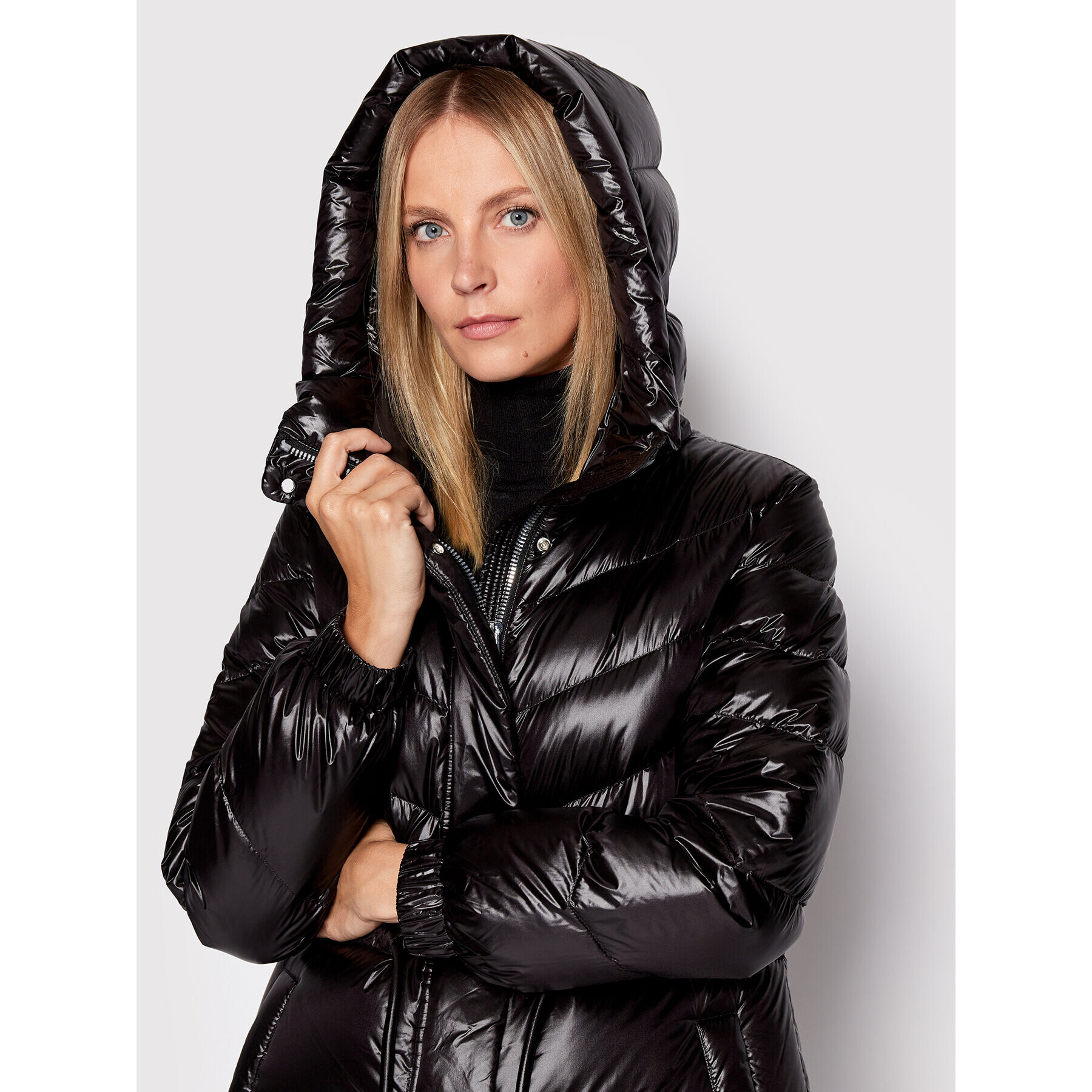 Woolrich Пухено яке Aliquippa CFWWOU0719FRUT3085 Черен Regular Fit - Pepit.bg