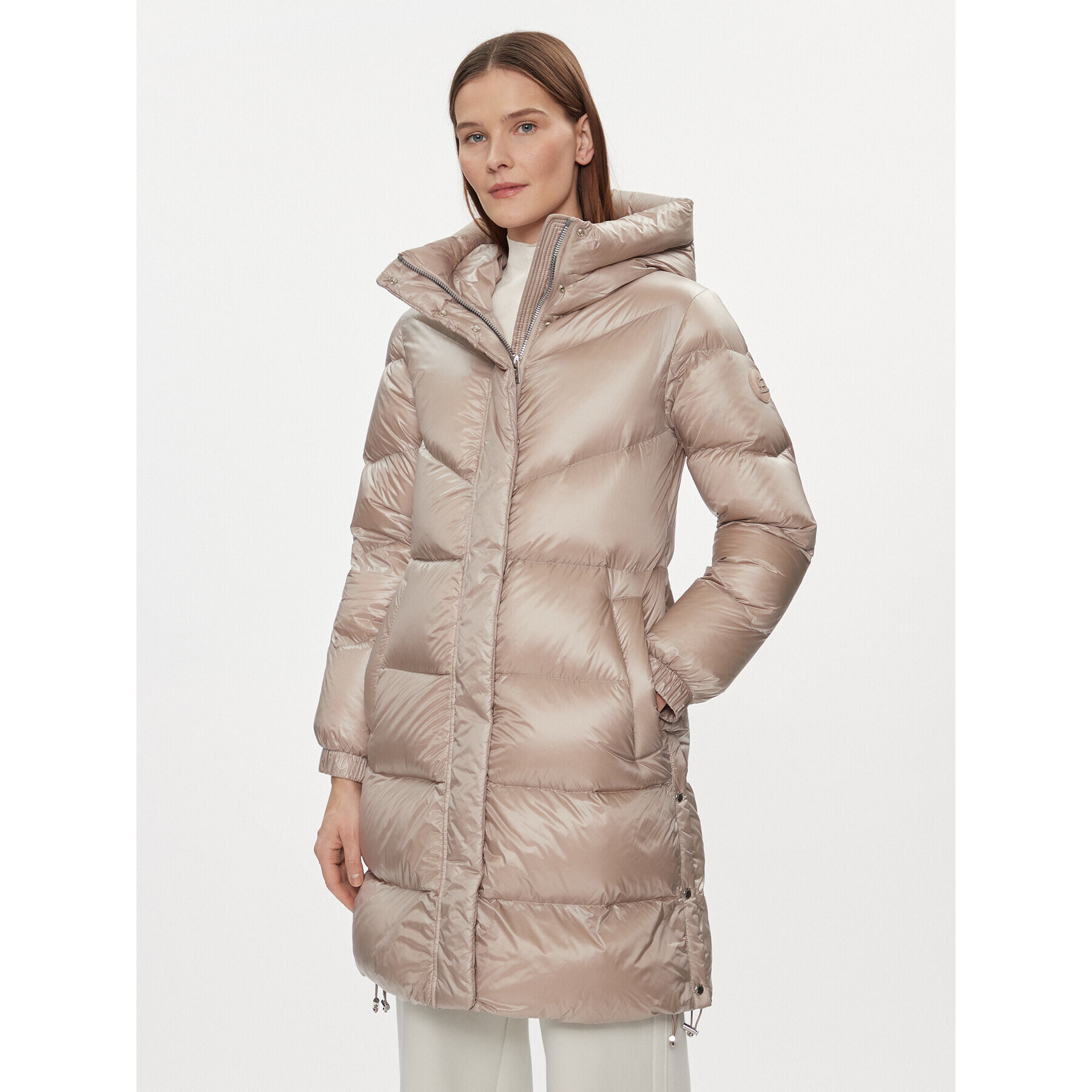 Woolrich Пухено яке Aliquippa CFWWOU0926FRUT3085 Бежов Regular Fit - Pepit.bg