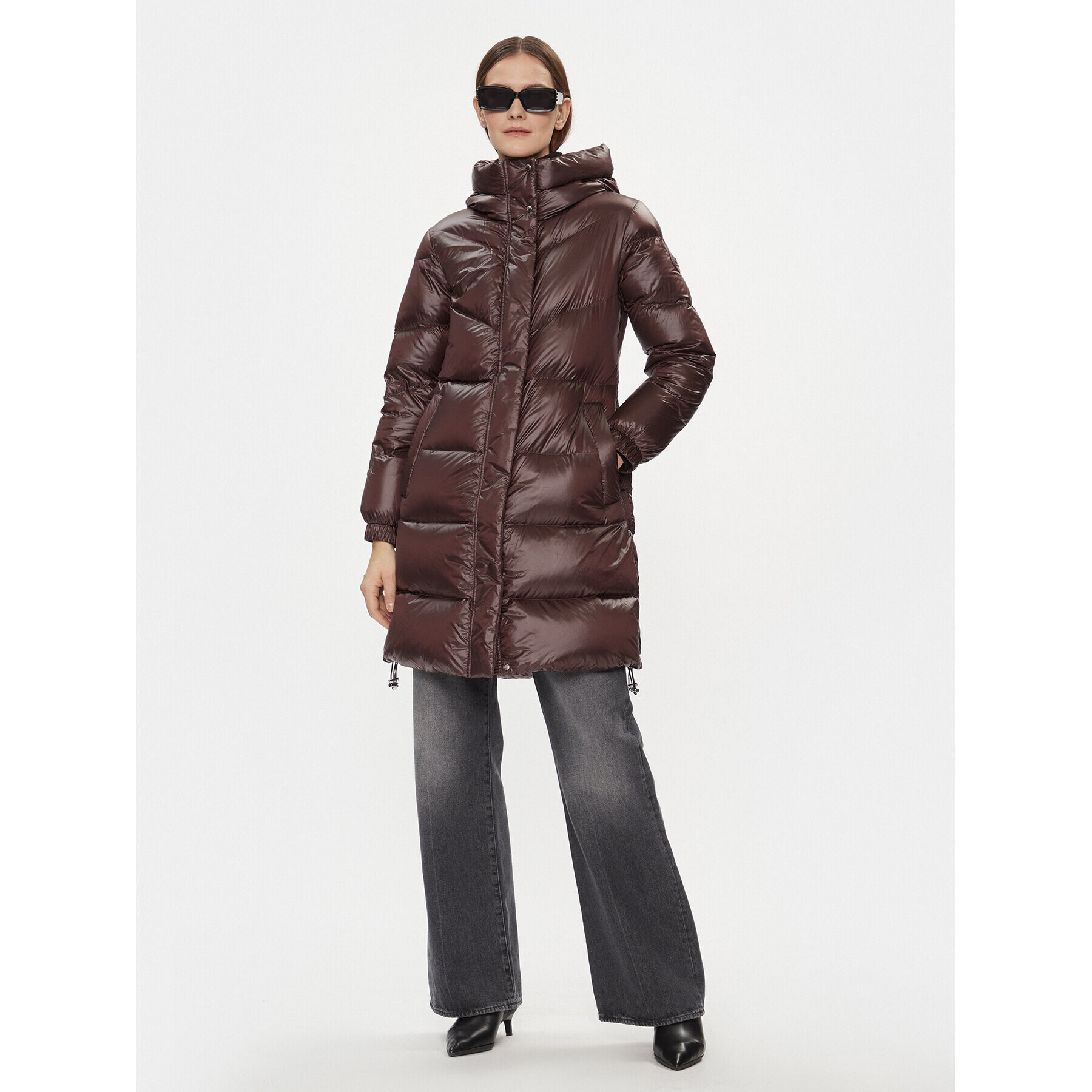 Woolrich Пухено яке Aliquippa CFWWOU0926FRUT3085 Кафяв Regular Fit - Pepit.bg