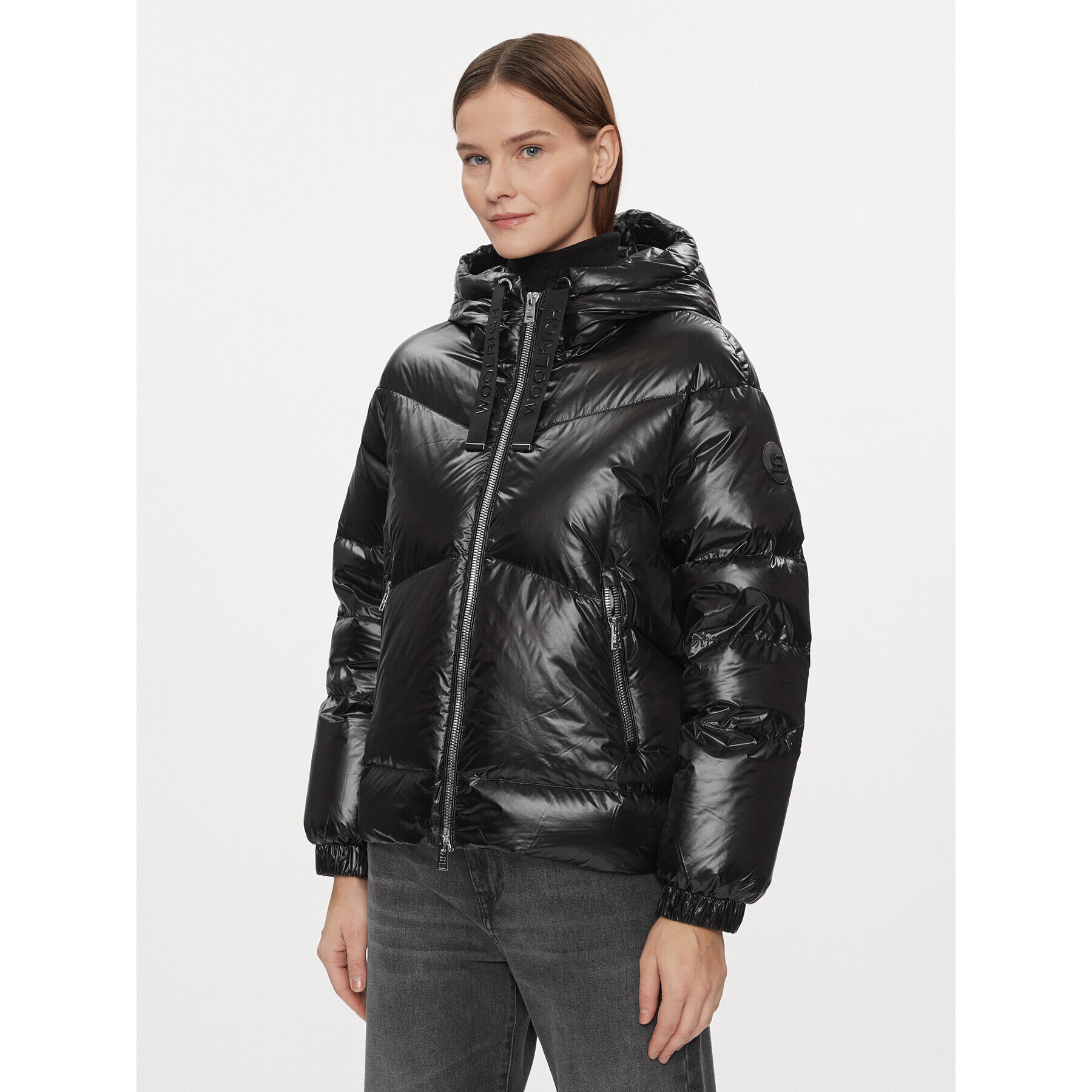 Woolrich Пухено яке Aliquippa CFWWOU0927FRUT3085 Черен Regular Fit - Pepit.bg